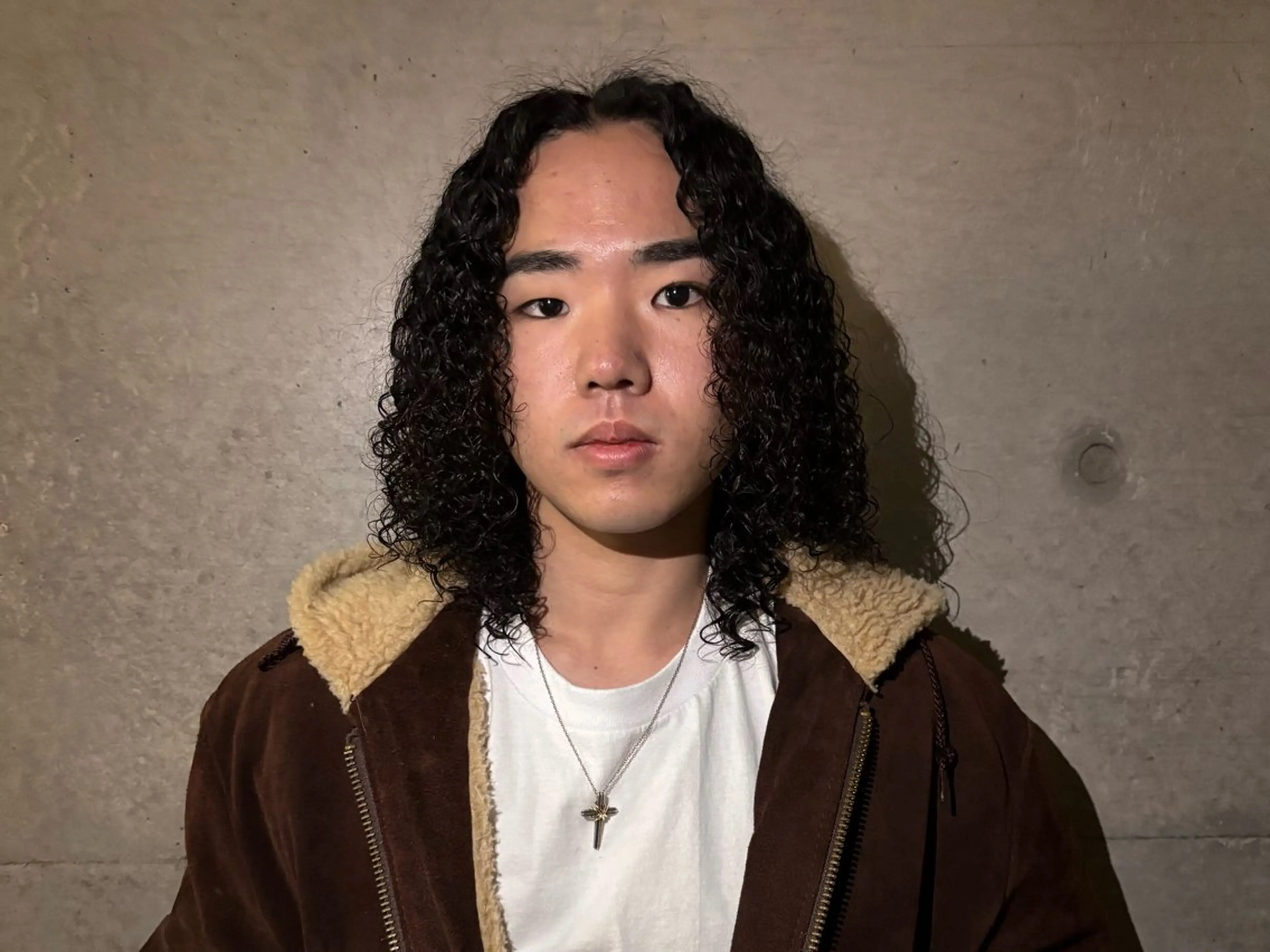 パーマ メンズ専門ブリー チカラー⚡️リュウジのヘアスタイル