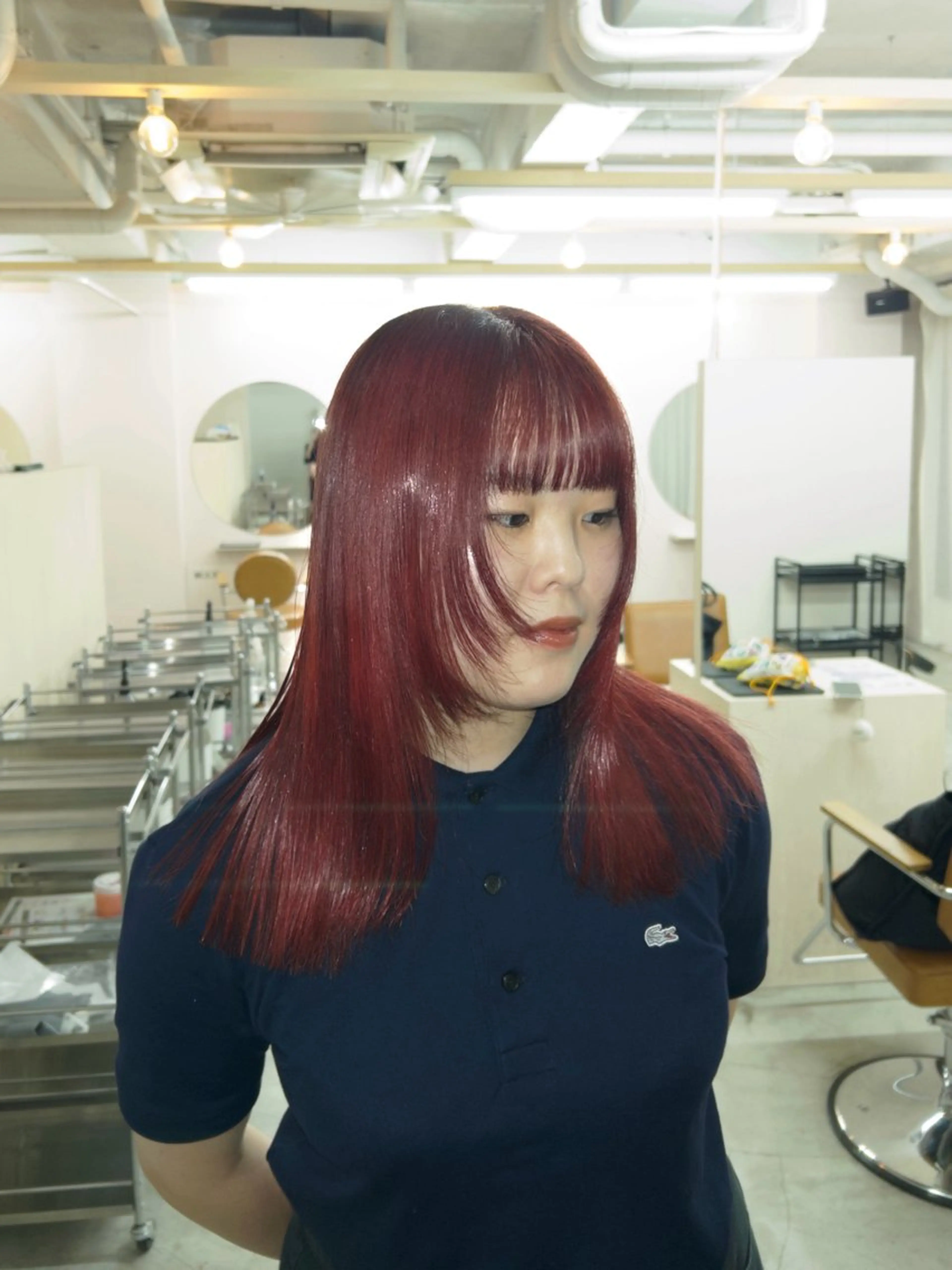 カラー ヘアカラー fleurdelis ୨୧ AOIのヘアスタイル