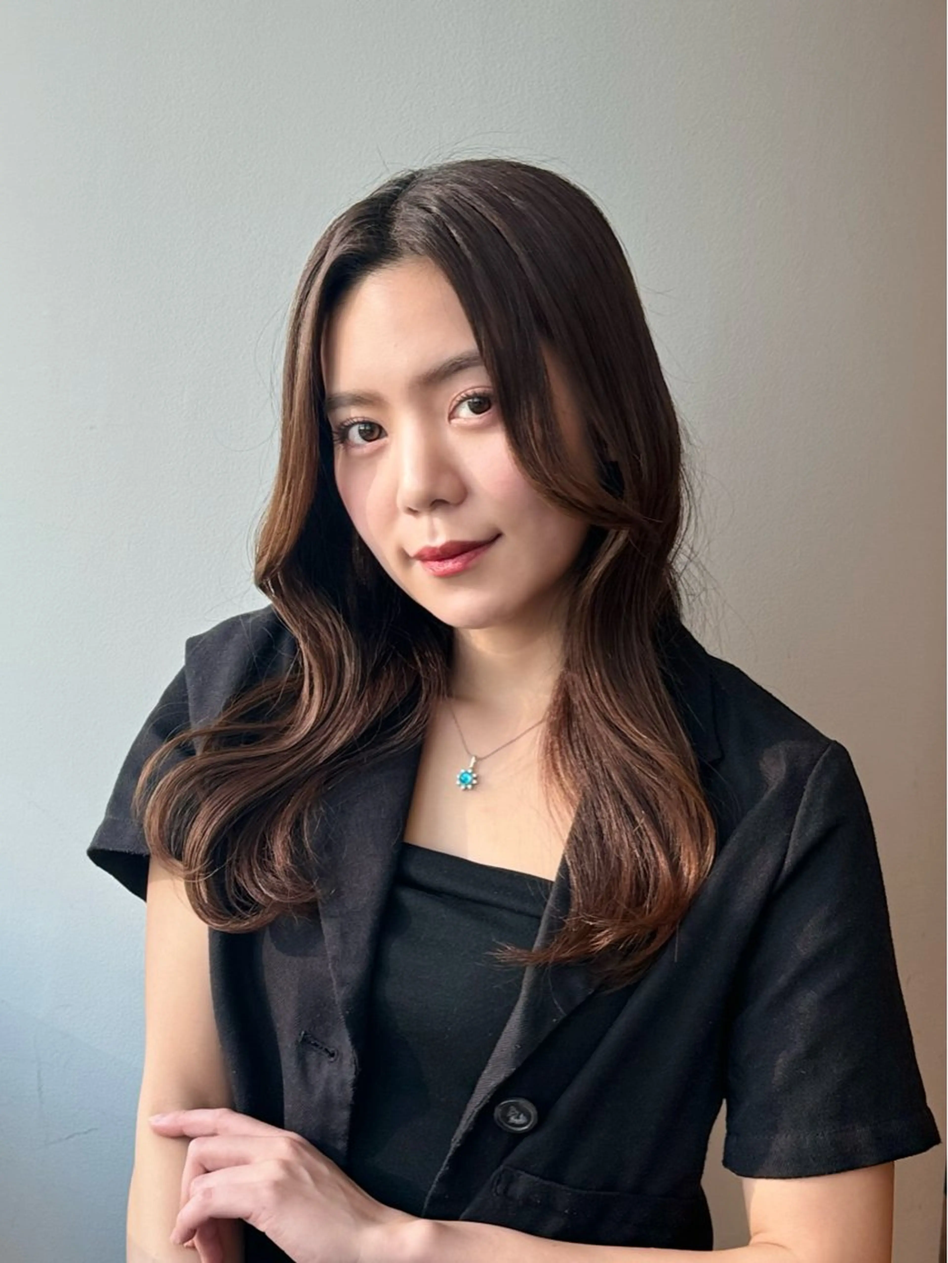 ロング カット ヘアカラー トリートメント 💎髪質改善特化/ 町田莉彩💎のヘアスタイル