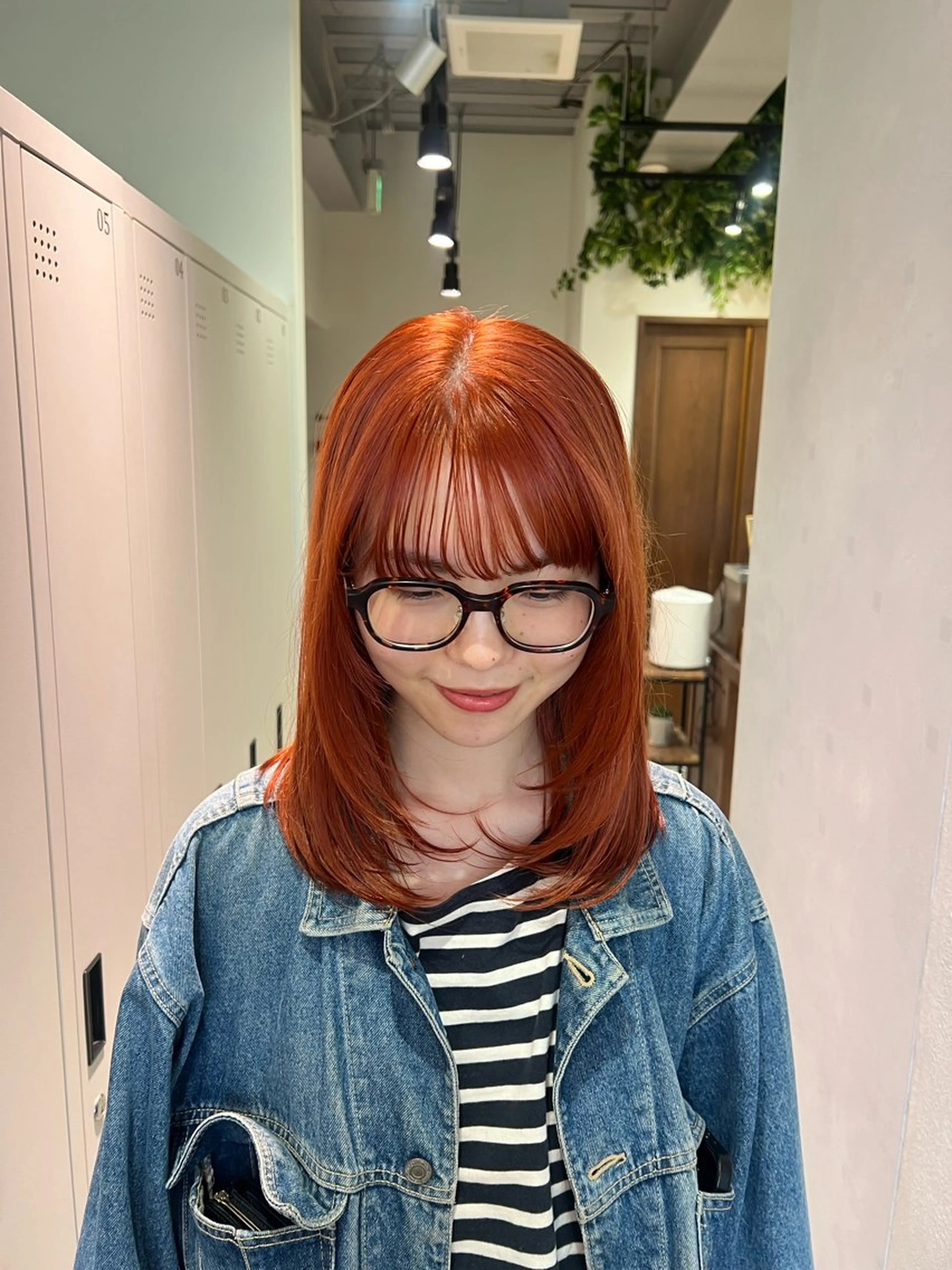 ミディアム AI  /暖色カラー /ゆるふわstyleのヘアスタイル