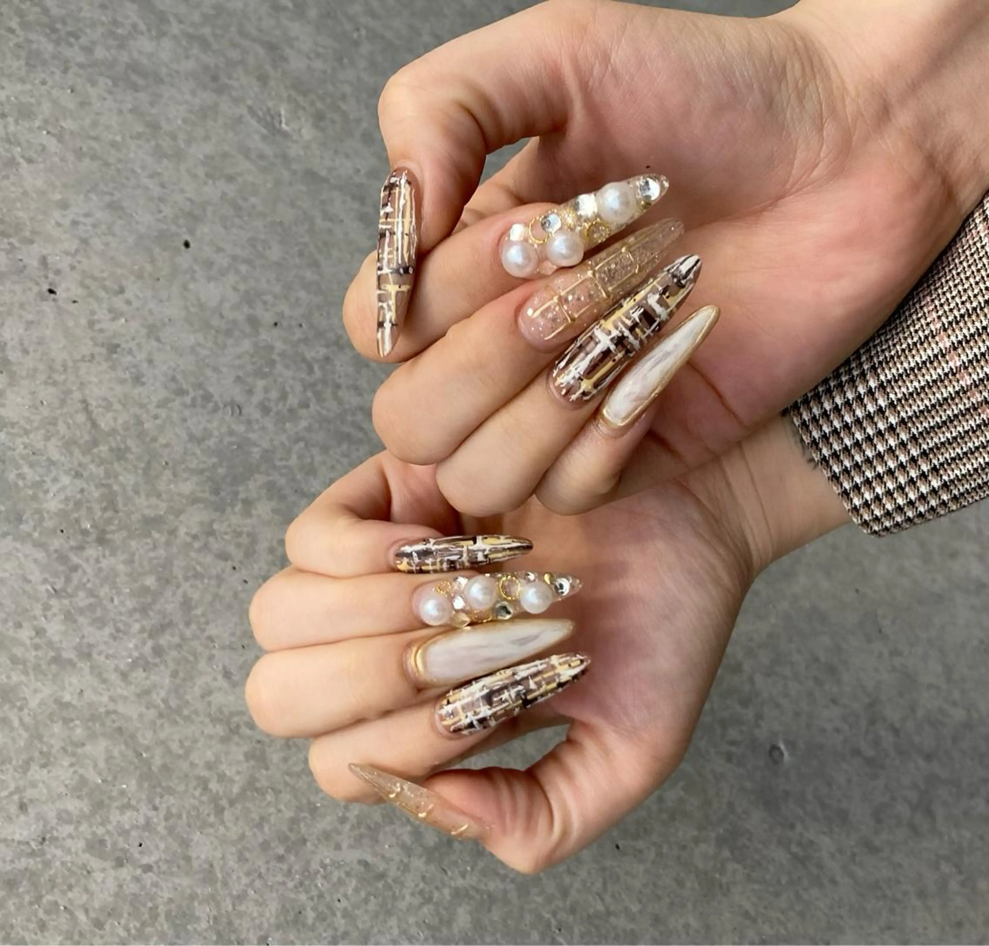 【新規】スカルプ/フルオーダーコース  ※付替オフ無料の写真