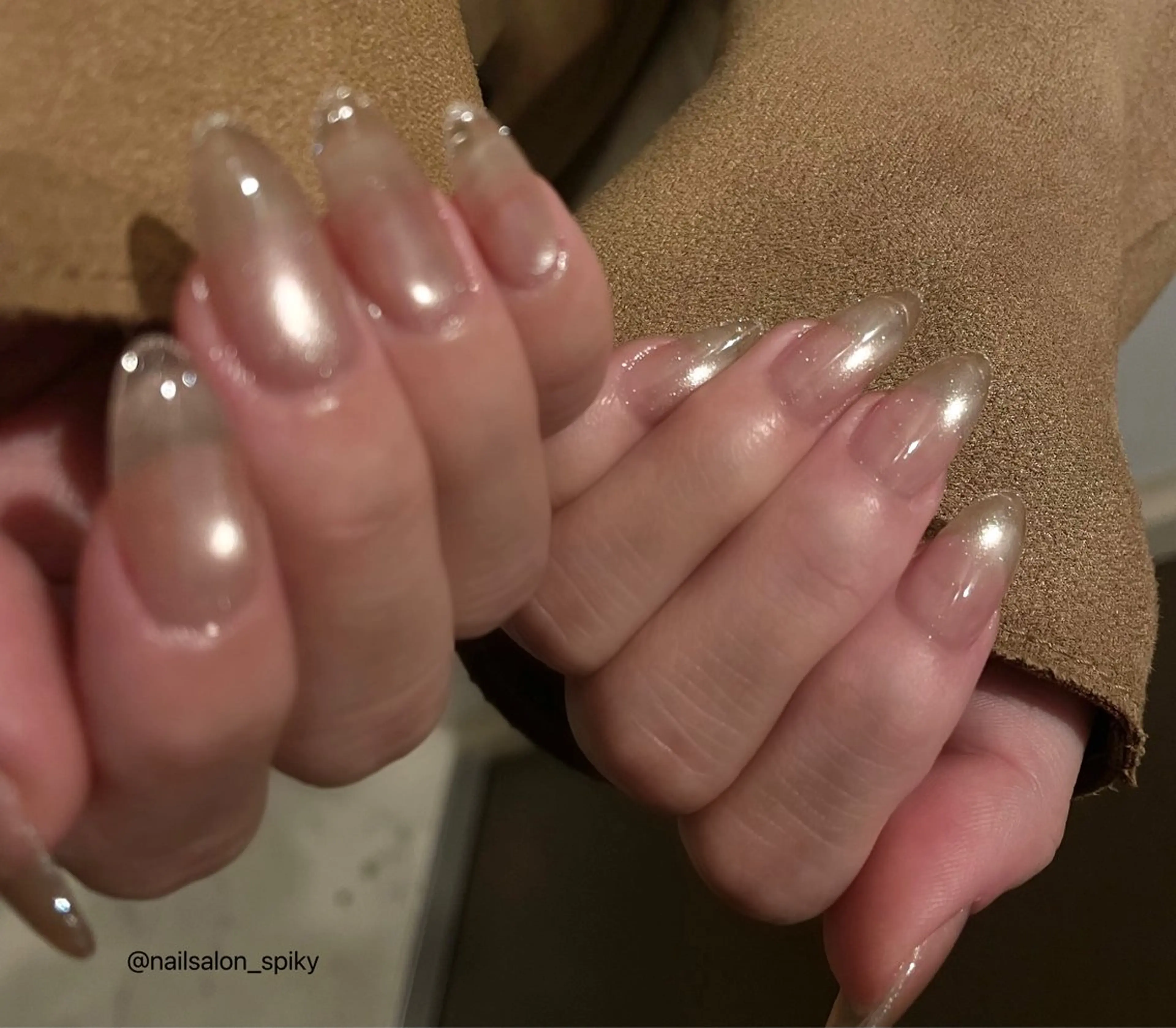 ネイル ジェルネイル スカルプネイル Spiky とうげ ふうかのネイルデザイン