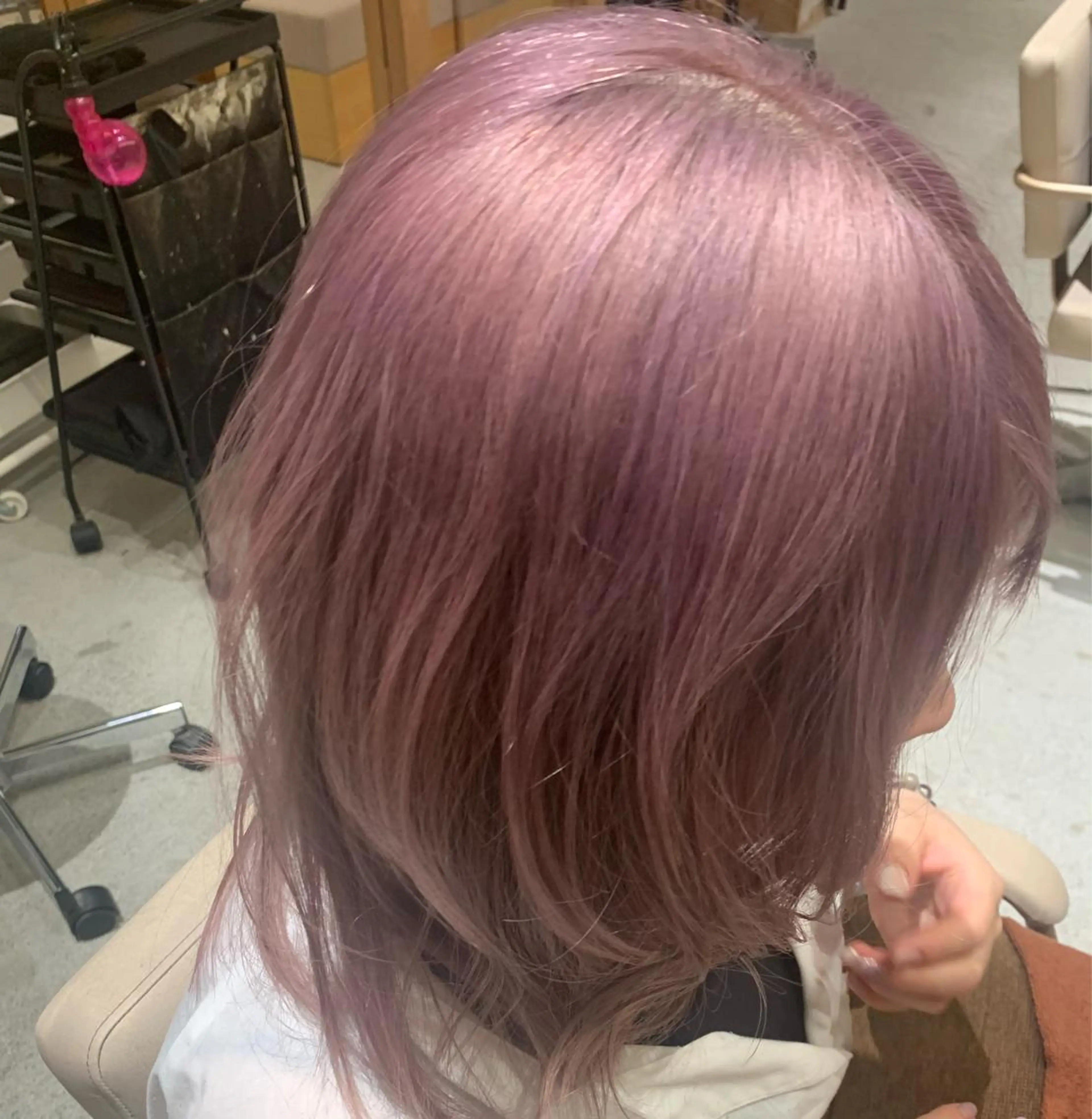 カラー 伊藤 世羅のヘアスタイル