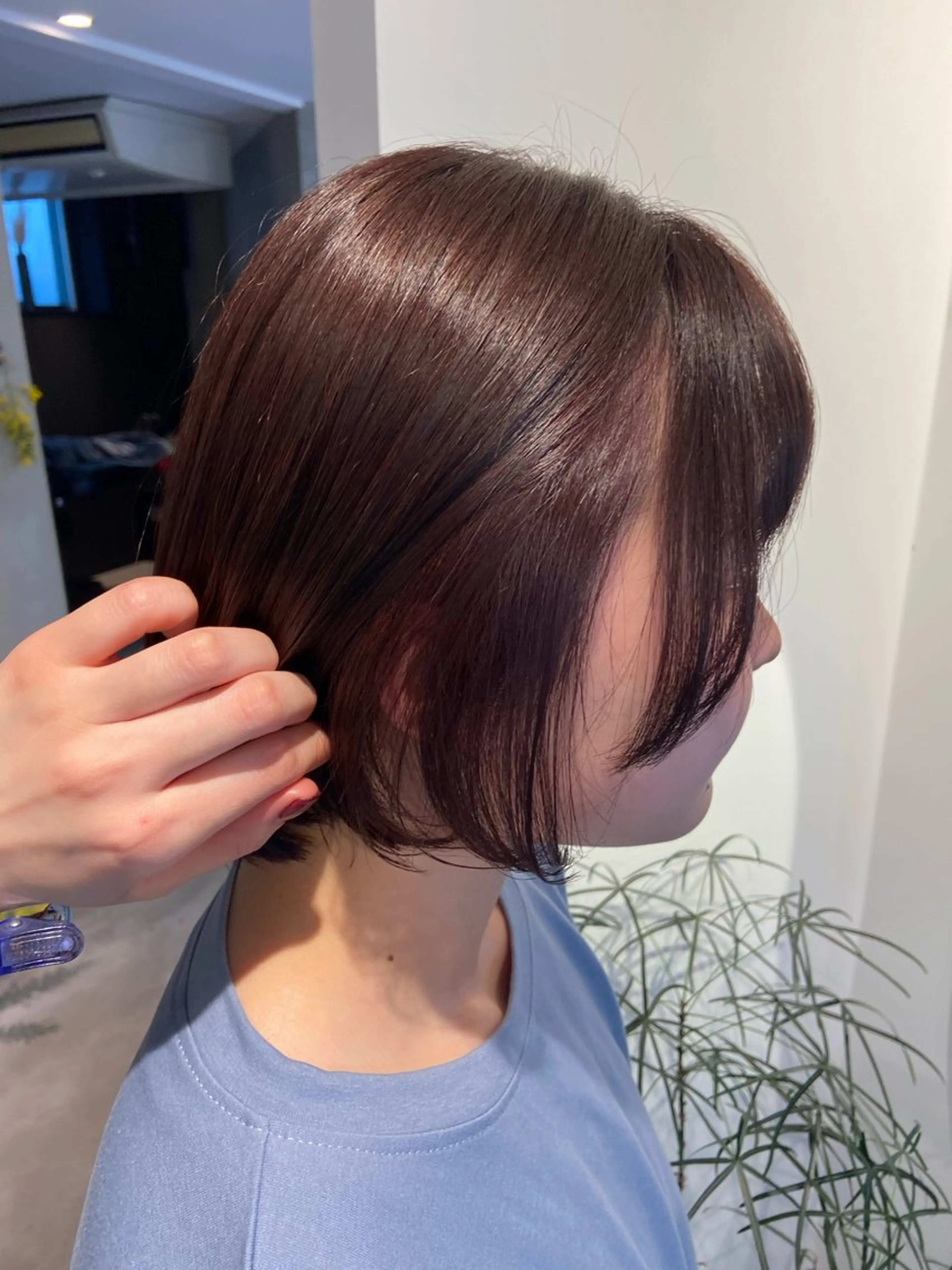 ミディアム 鳥本かりん ／メンズモデル募集のヘアスタイル