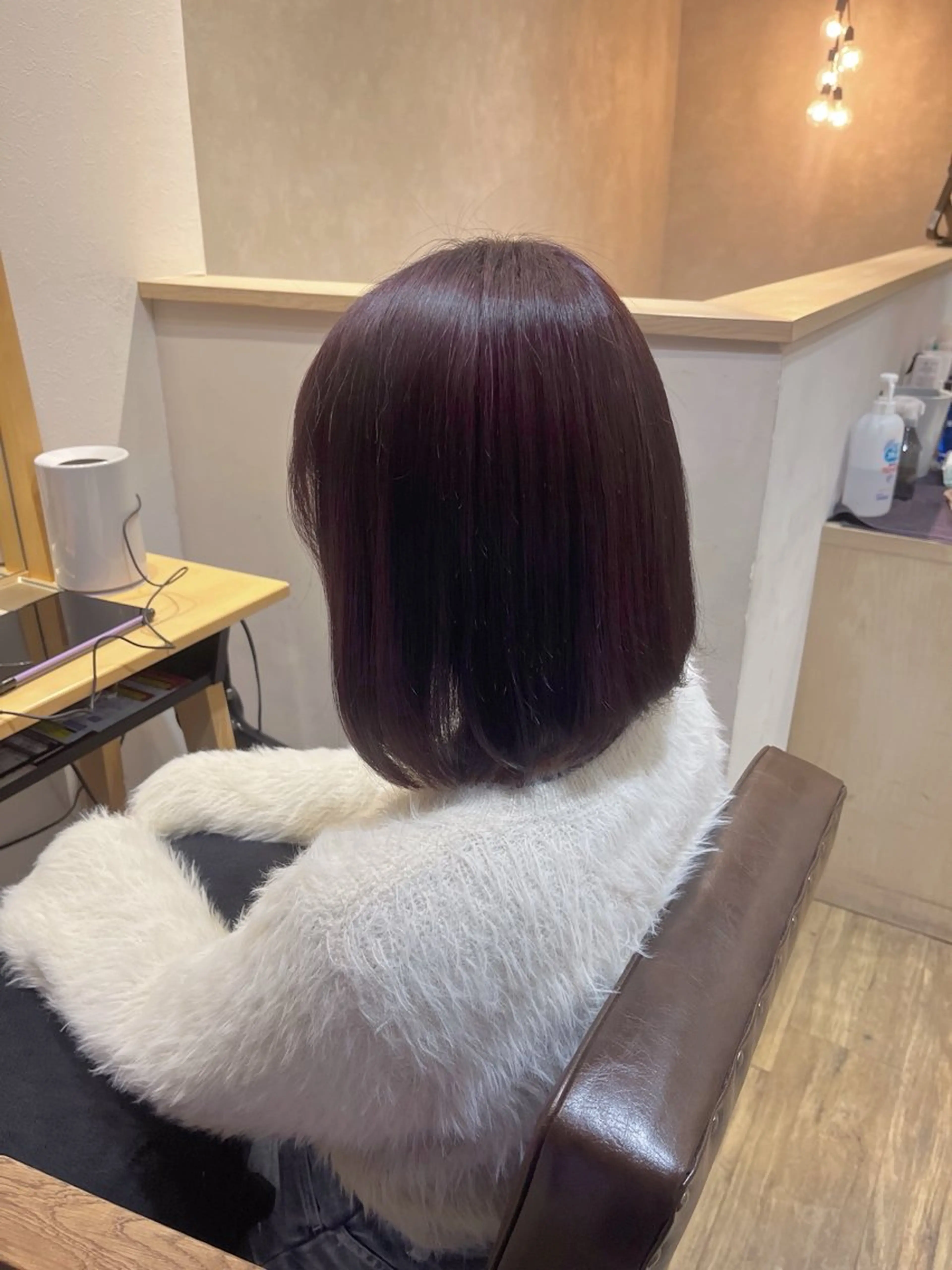 カラー ヘアカラー 田邉 栞璃のヘアスタイル