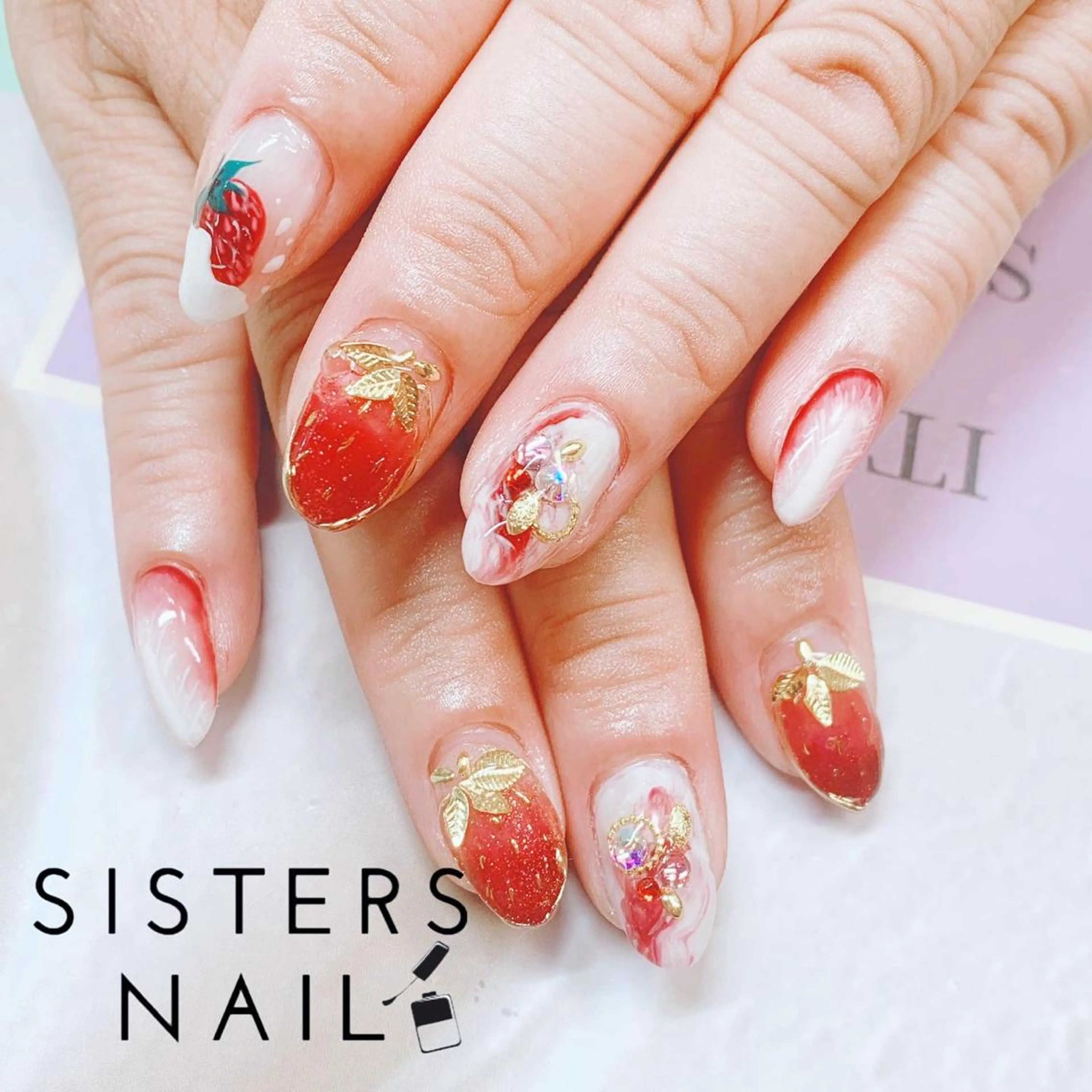 ネイル ハンドネイル ハンドケア sisters nail.fのネイルデザイン