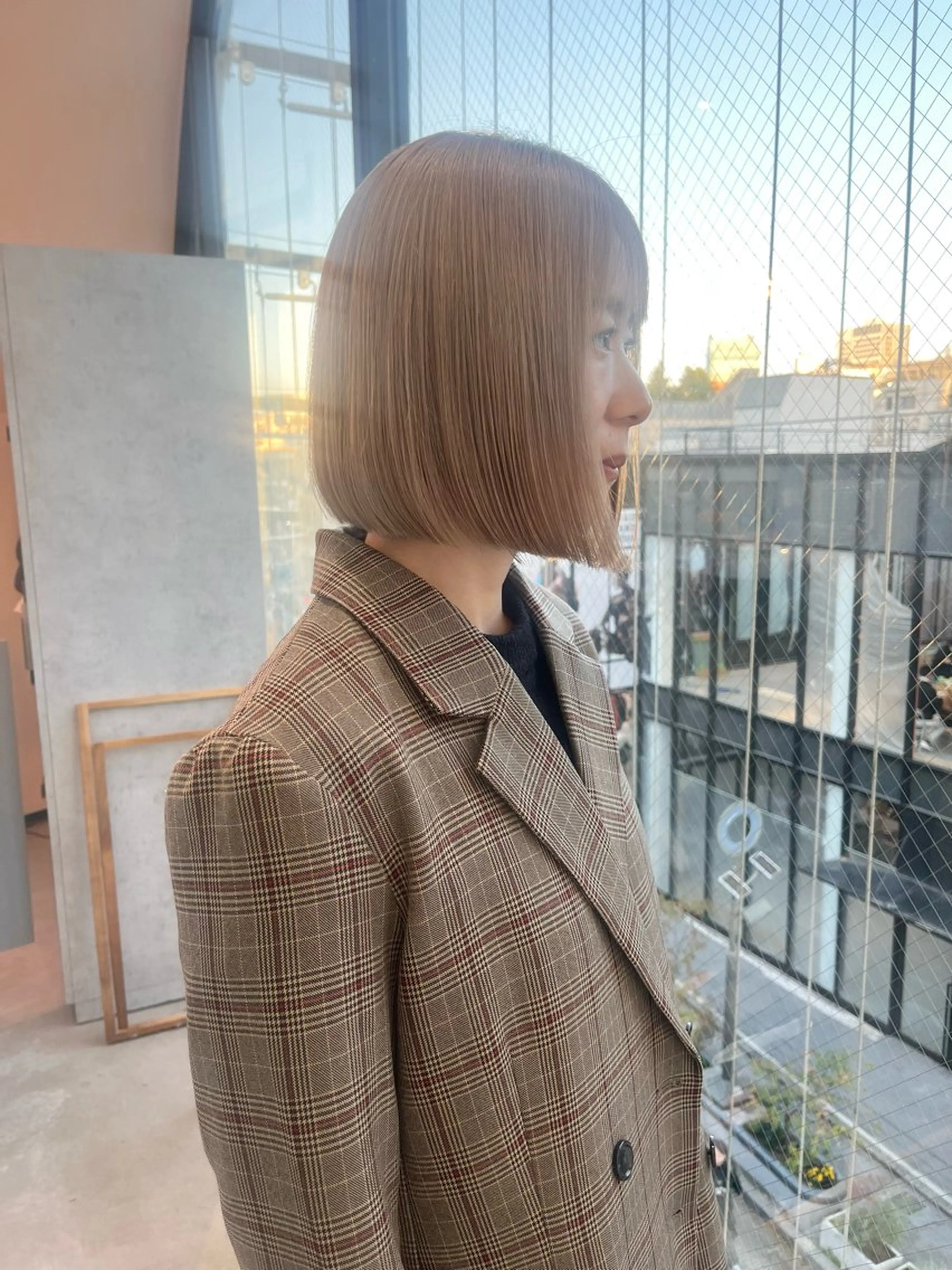 カラー 🩵LondBOY 韓国/ボブ/レイヤーのヘアスタイル