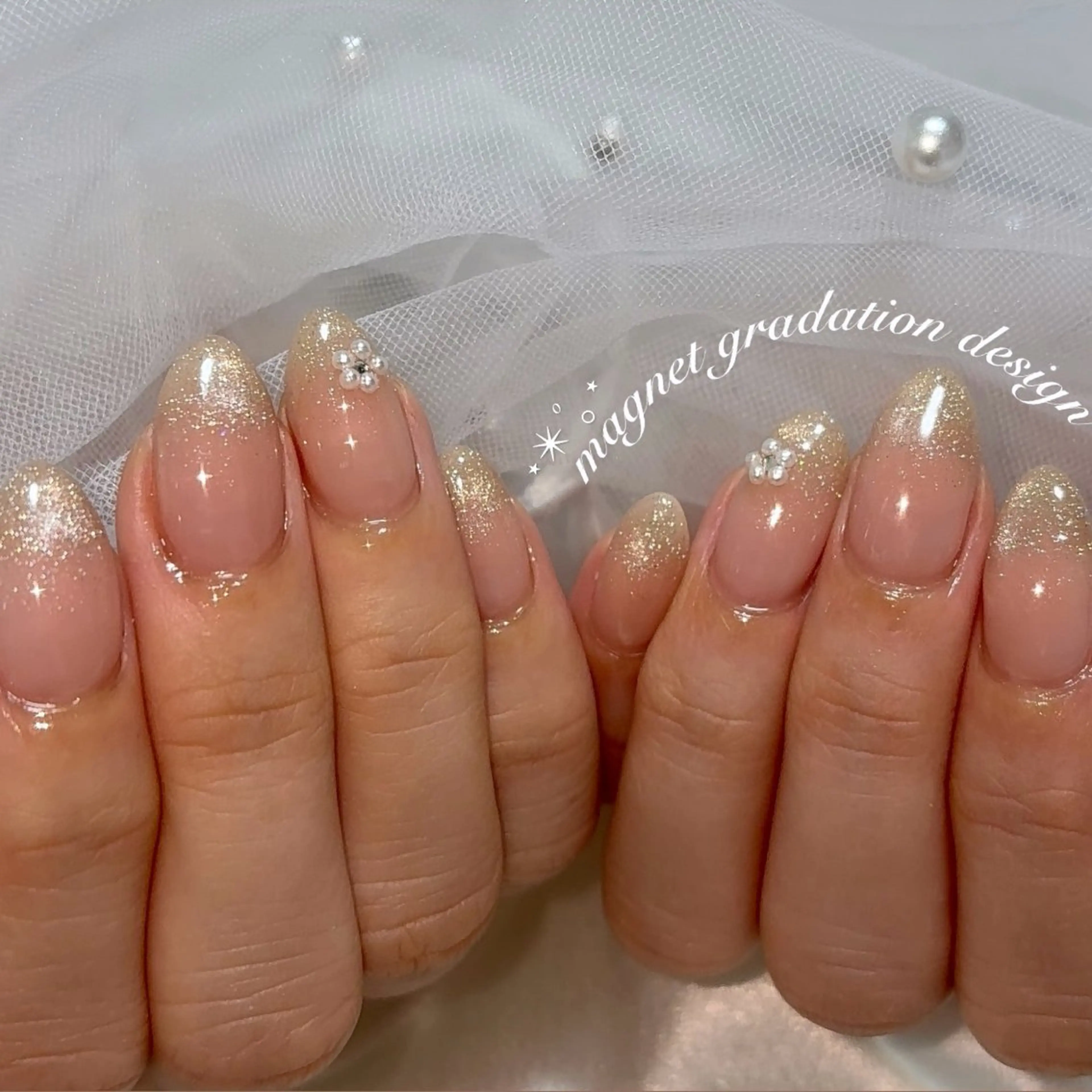 ネイル ハンドネイル Blanche mimi.u_aのネイルデザイン