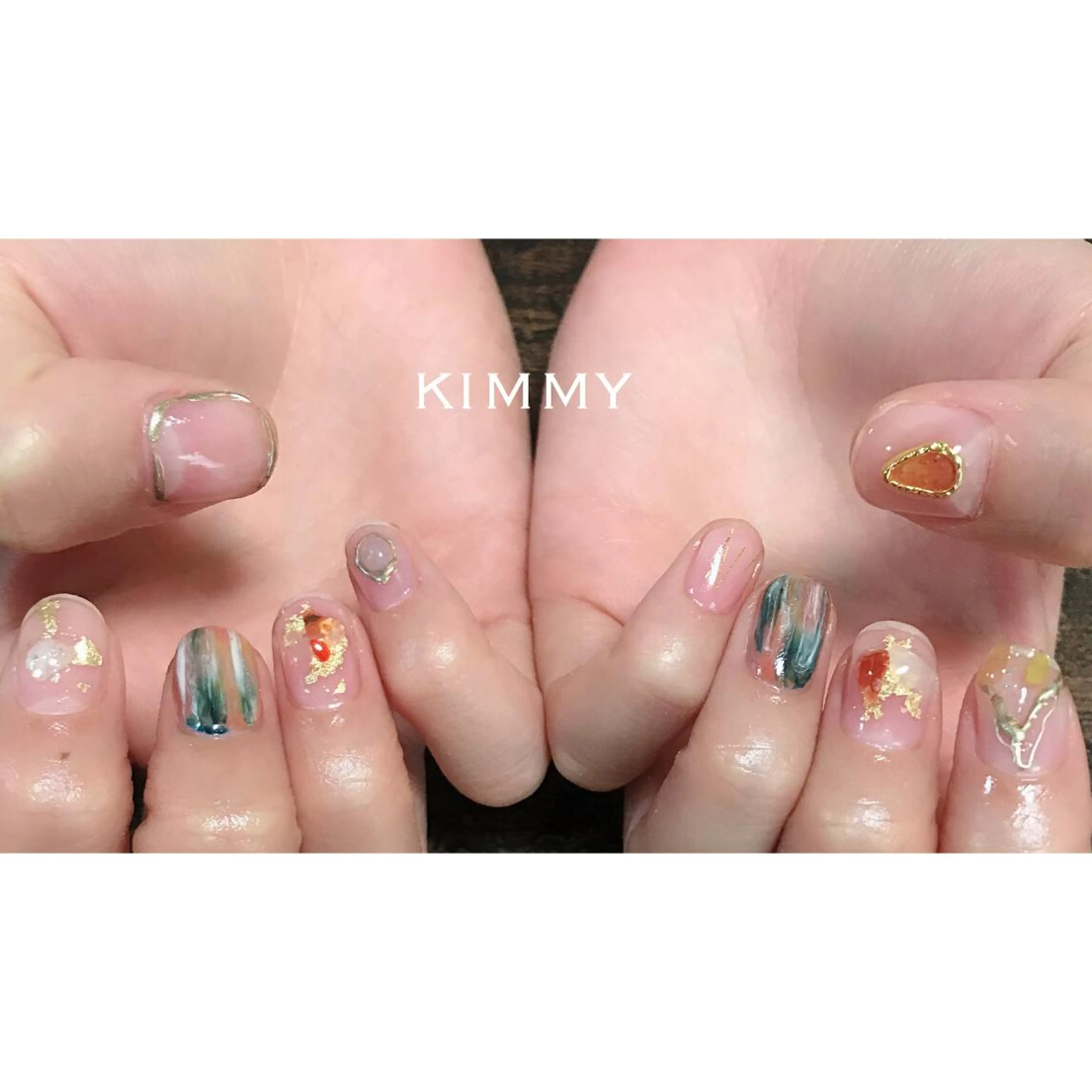 ネイル ハンドネイル kimmy nailsのネイルデザイン
