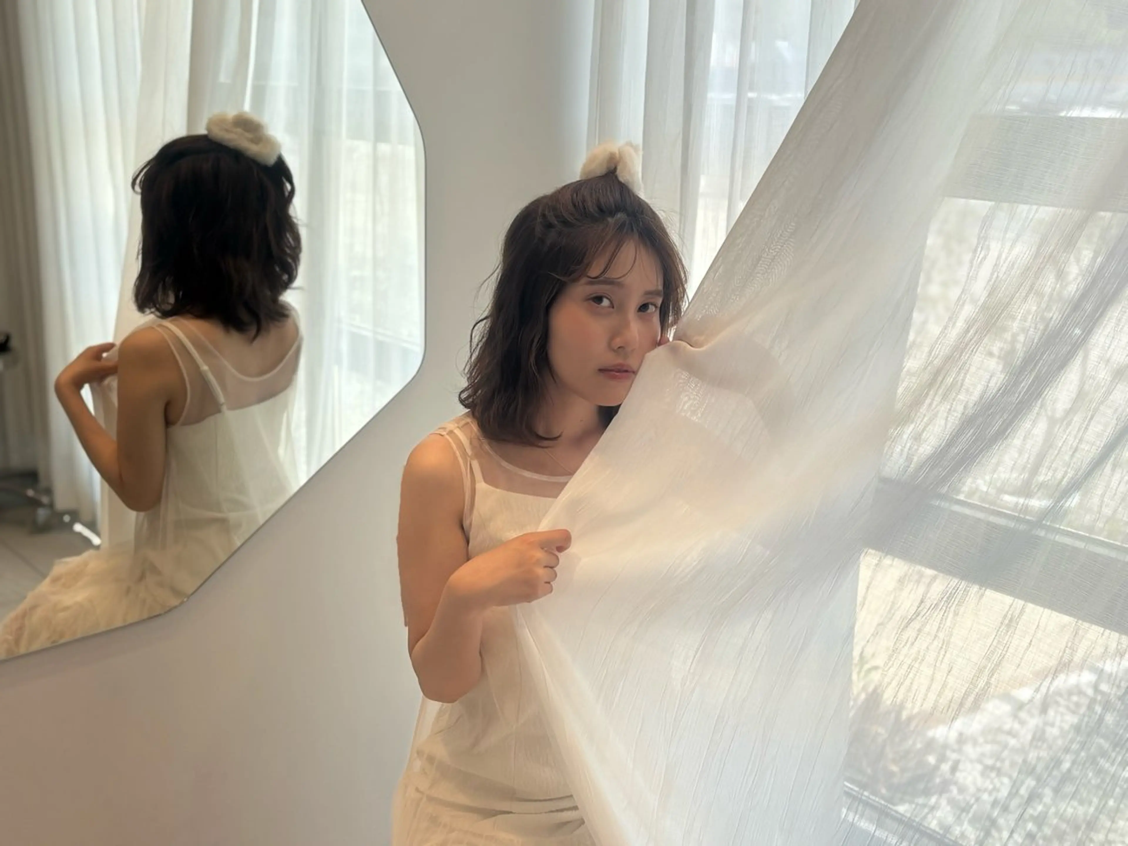 ミディアム ココロ cocoroのヘアスタイル