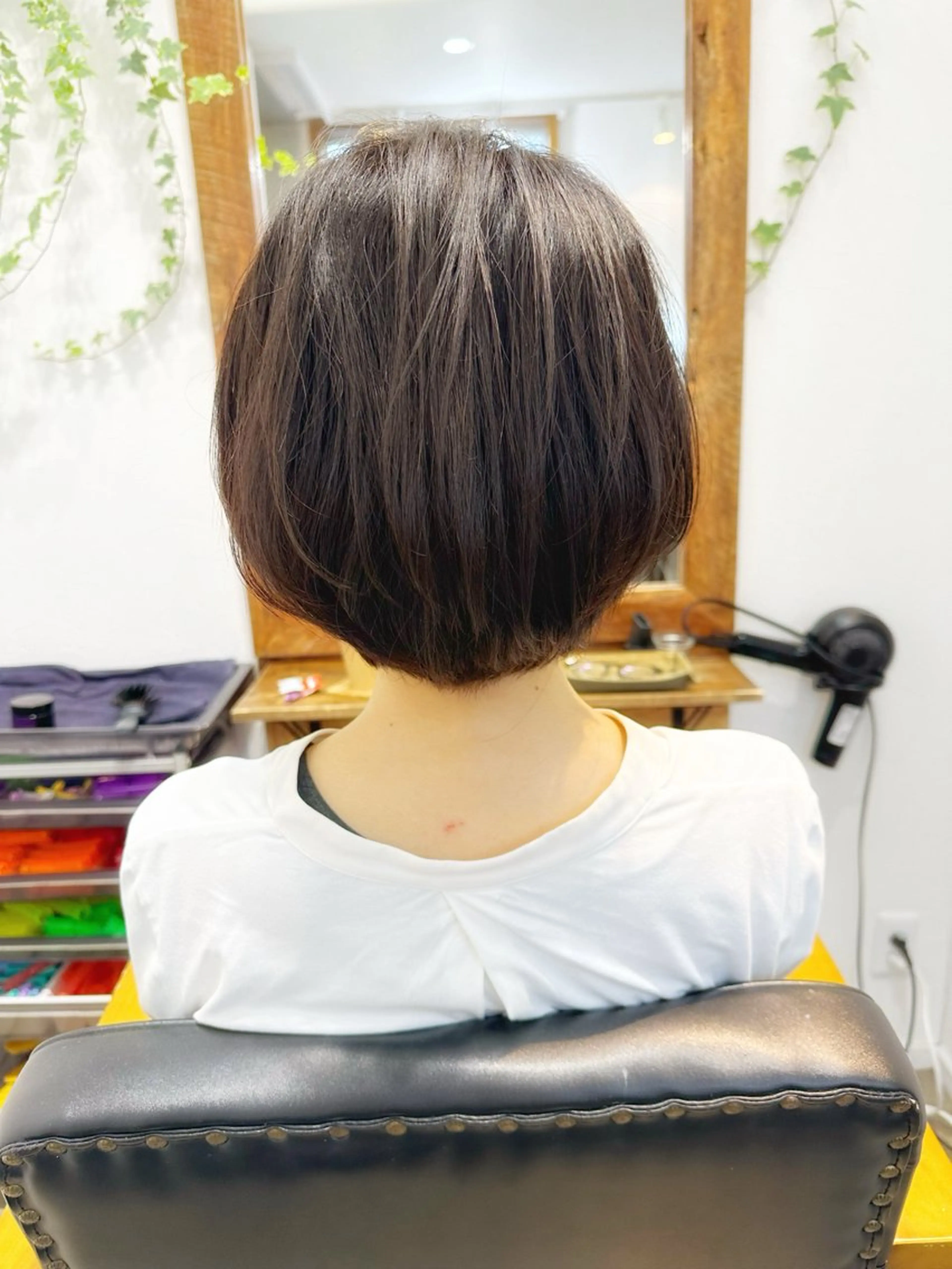 ショート ショートボブ ハンサムショート ボブ くせ毛 ショートヘア カット 👑銀座ショート/ 絶壁補正/金子涼👑のヘアスタイル