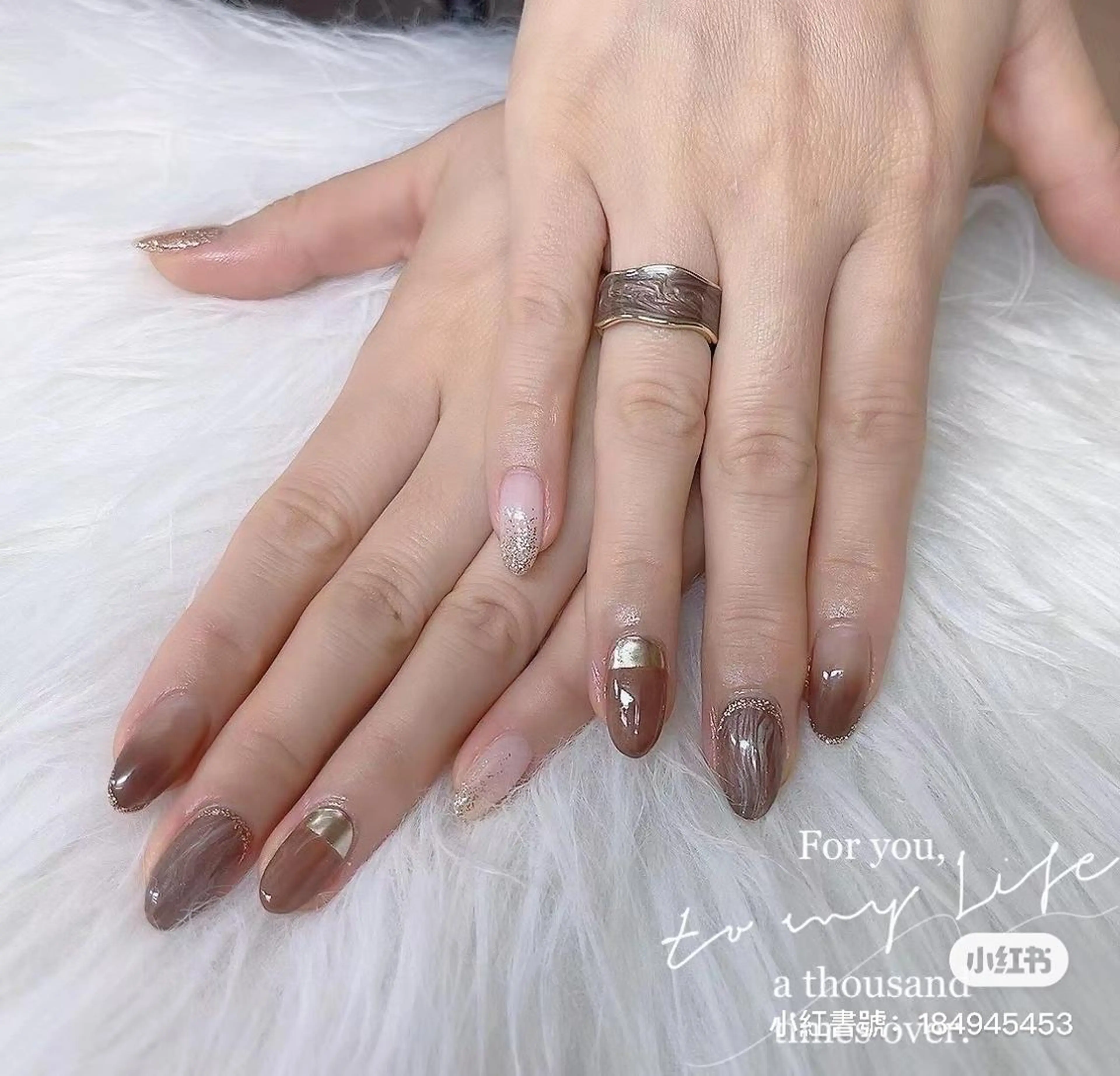 ネイル ハンドネイル ハンドケア UniqueNail 長さだし専門店のネイルデザイン