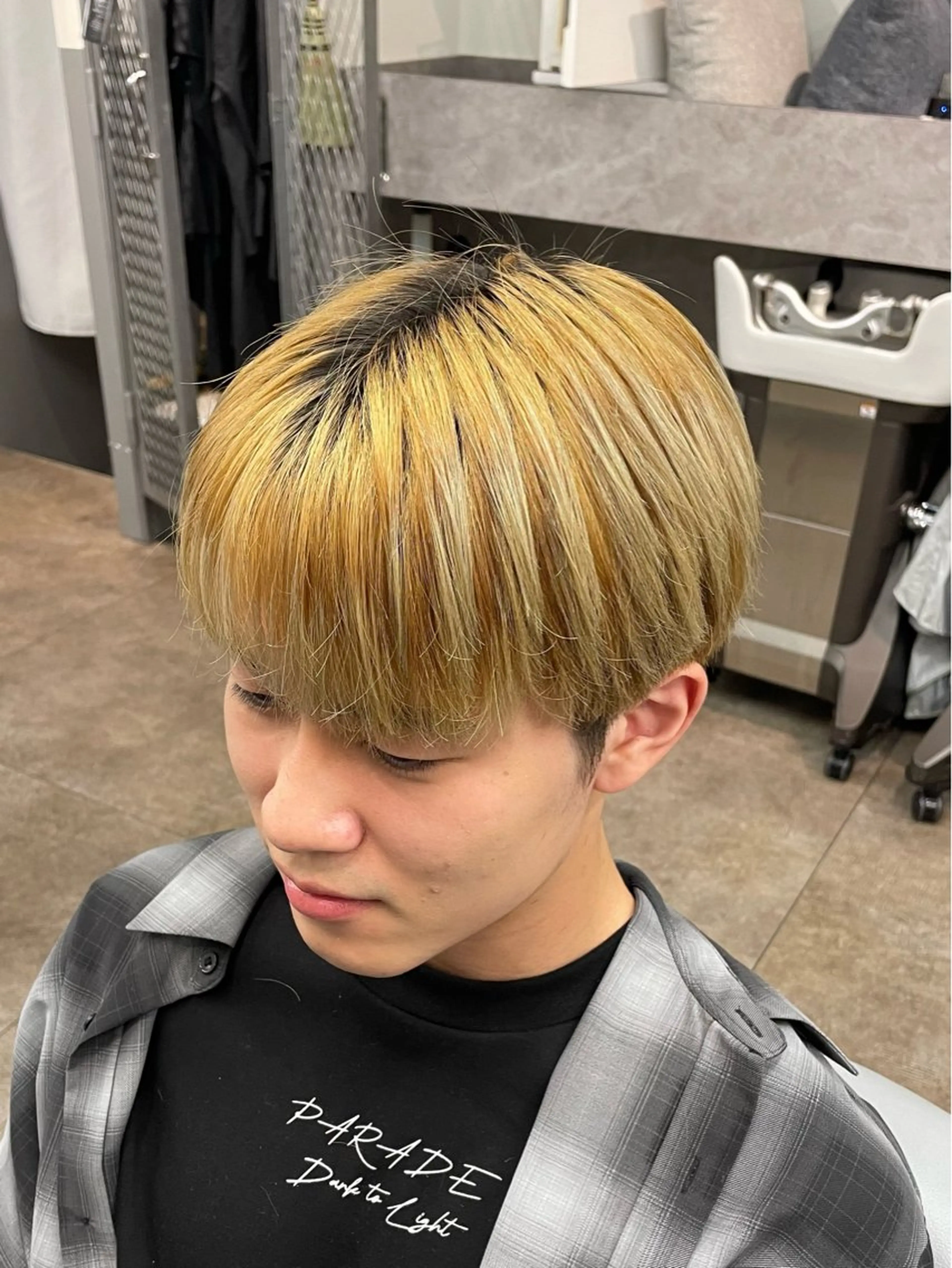 メンズ マッシュ シースルーマッシュ メンズ特化美容師 ⭐️ヤマモトのヘアスタイル