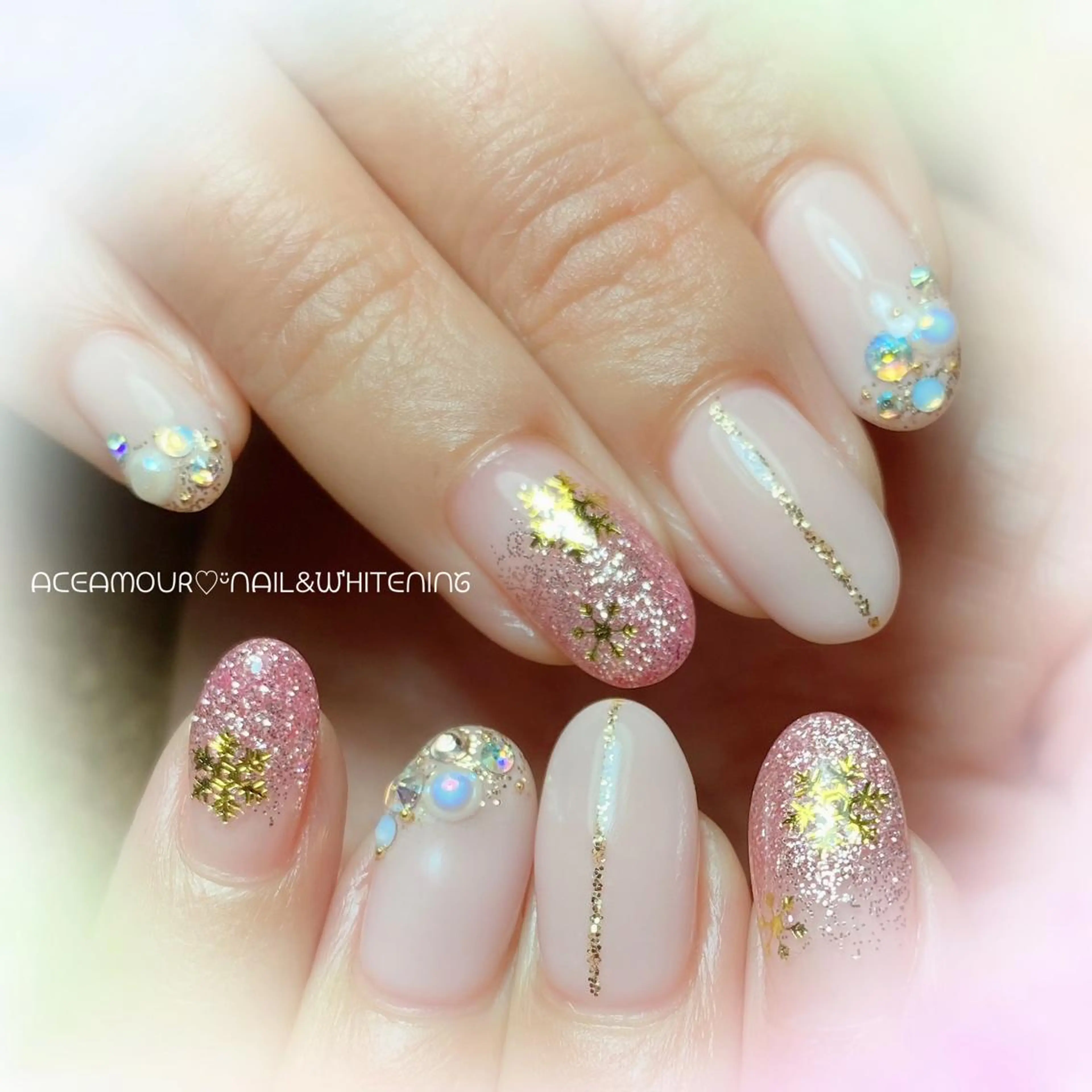 ネイル ネイル/耳つぼ /新ホワイトニングのネイルデザイン