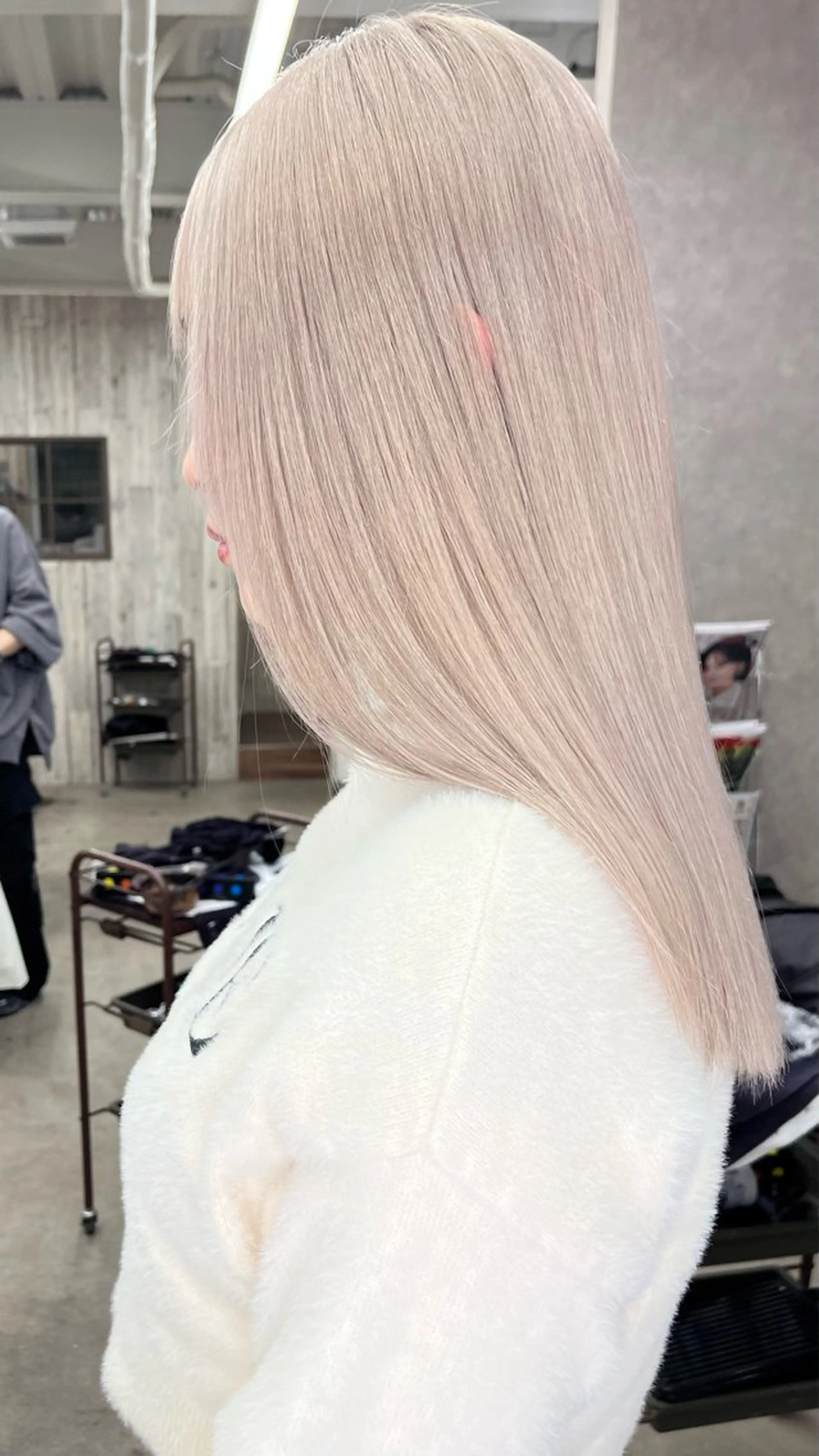 ロング ヘアカラー 中道 晶のヘアスタイル