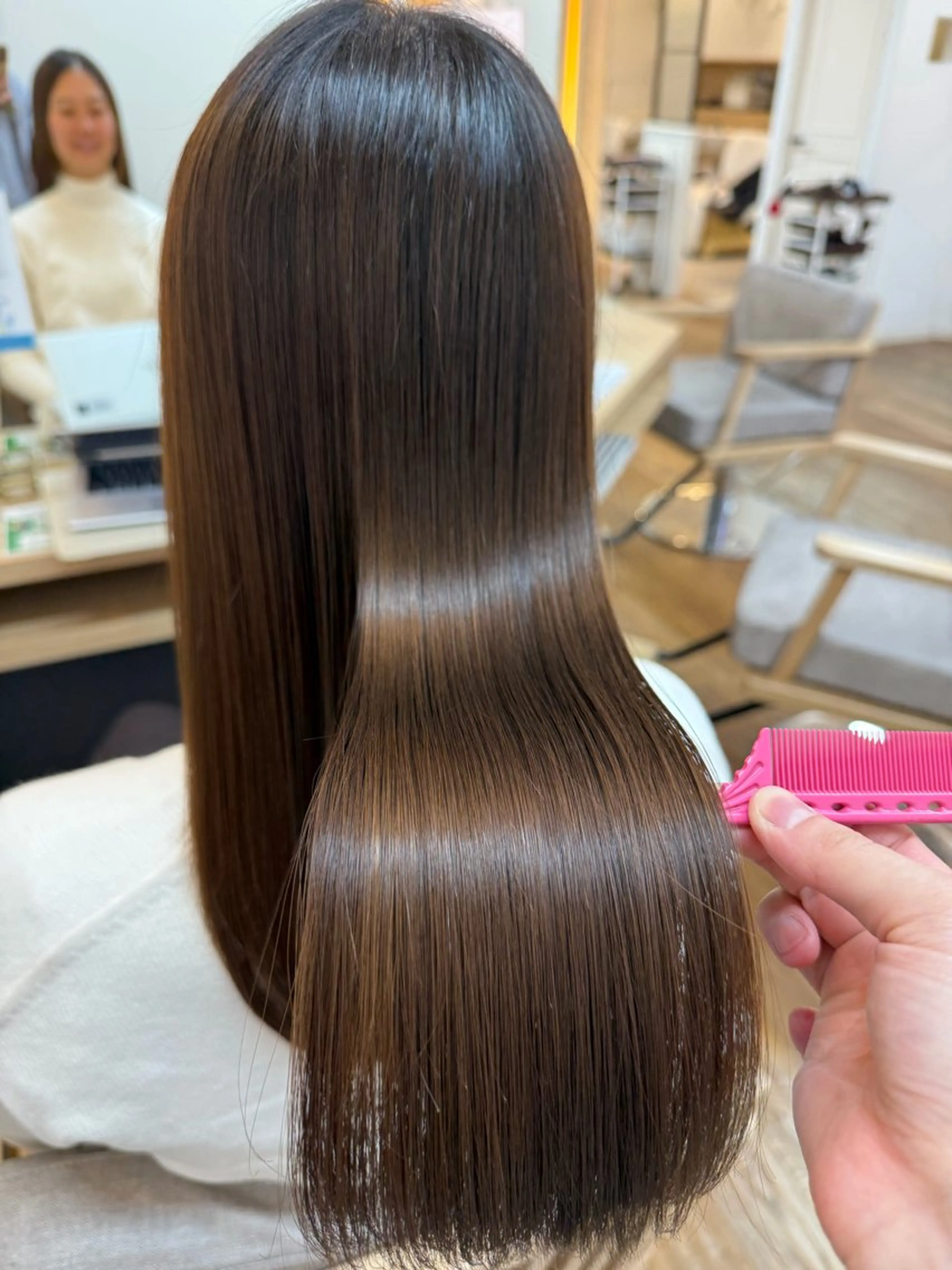 ロング 髪質改善 トリートメント ✂︎HITOMI✂︎ 副店長のヘアスタイル