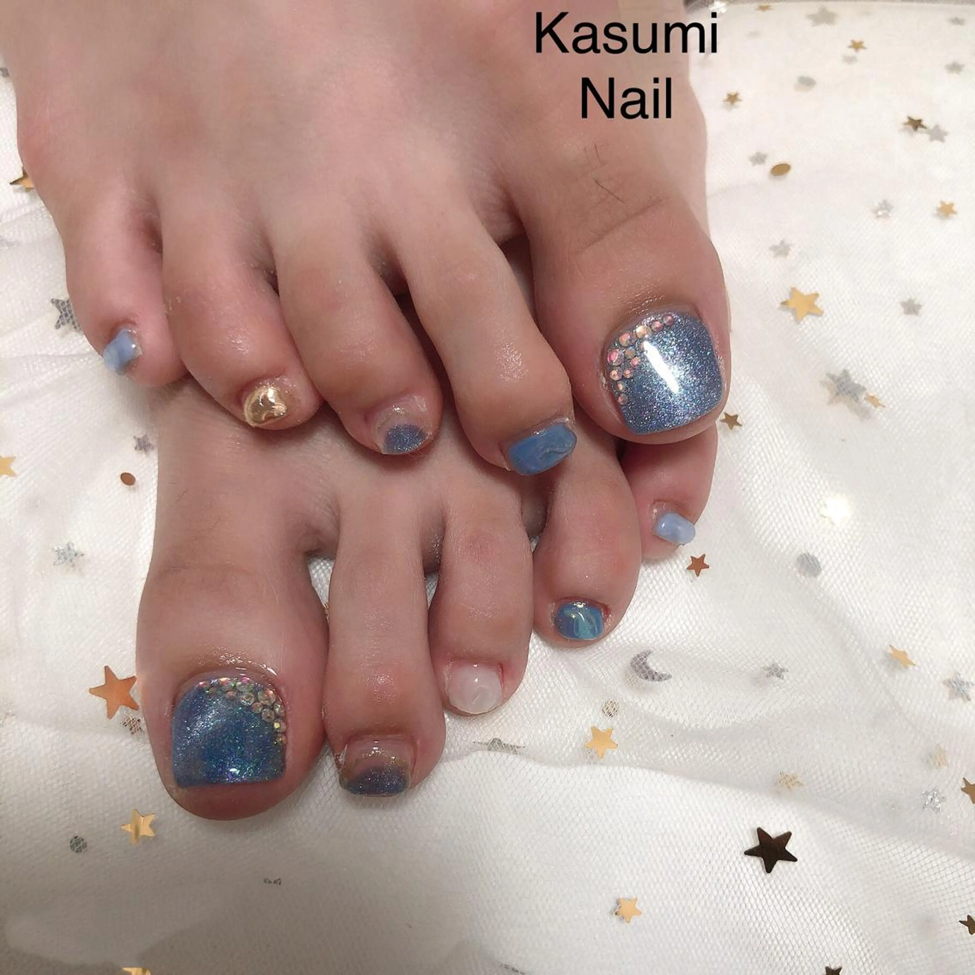 ネイル フットネイル Kasumi Nailのネイルデザイン