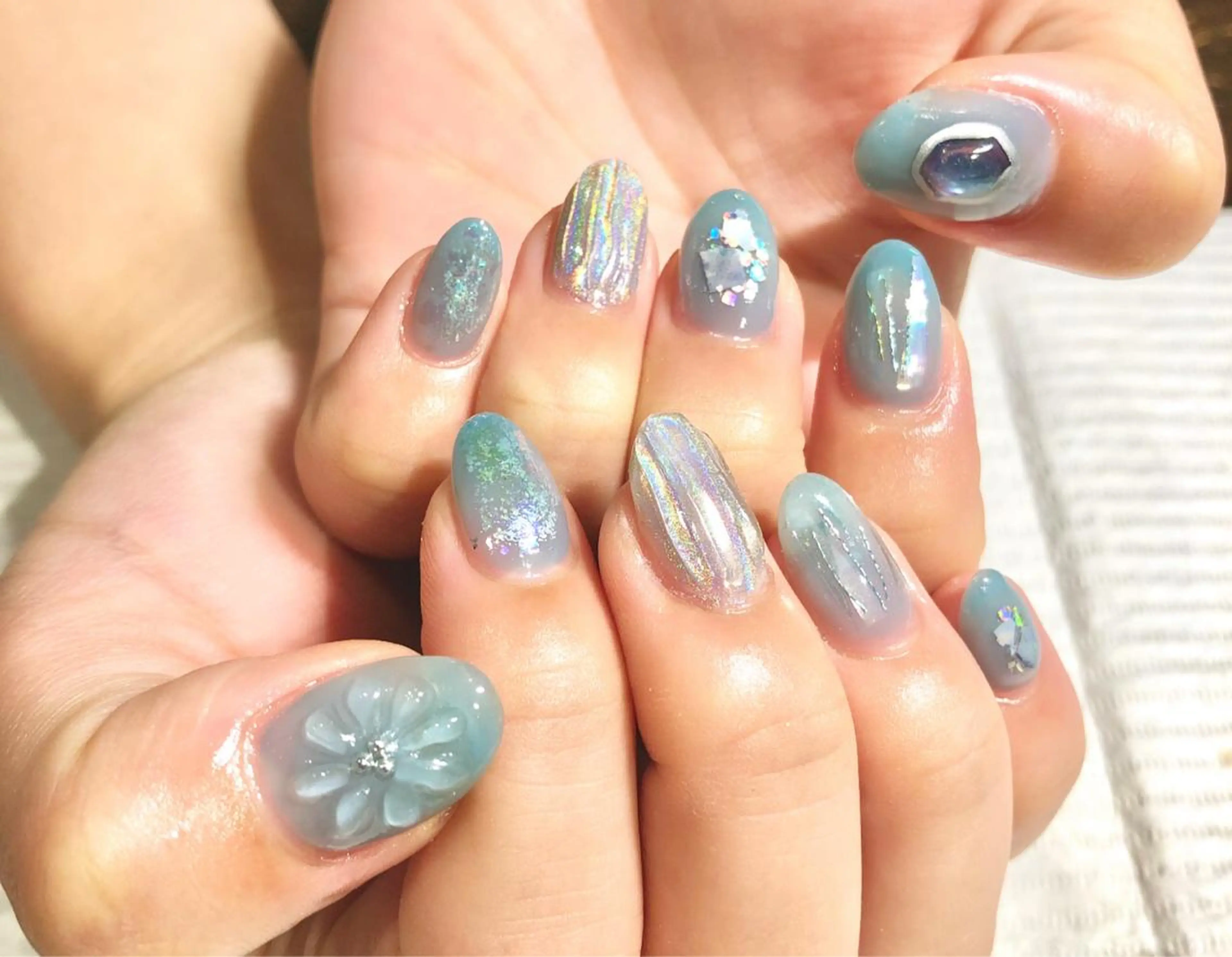ネイル ニュアンスネイル TRAM-nail moriizumiのネイルデザイン