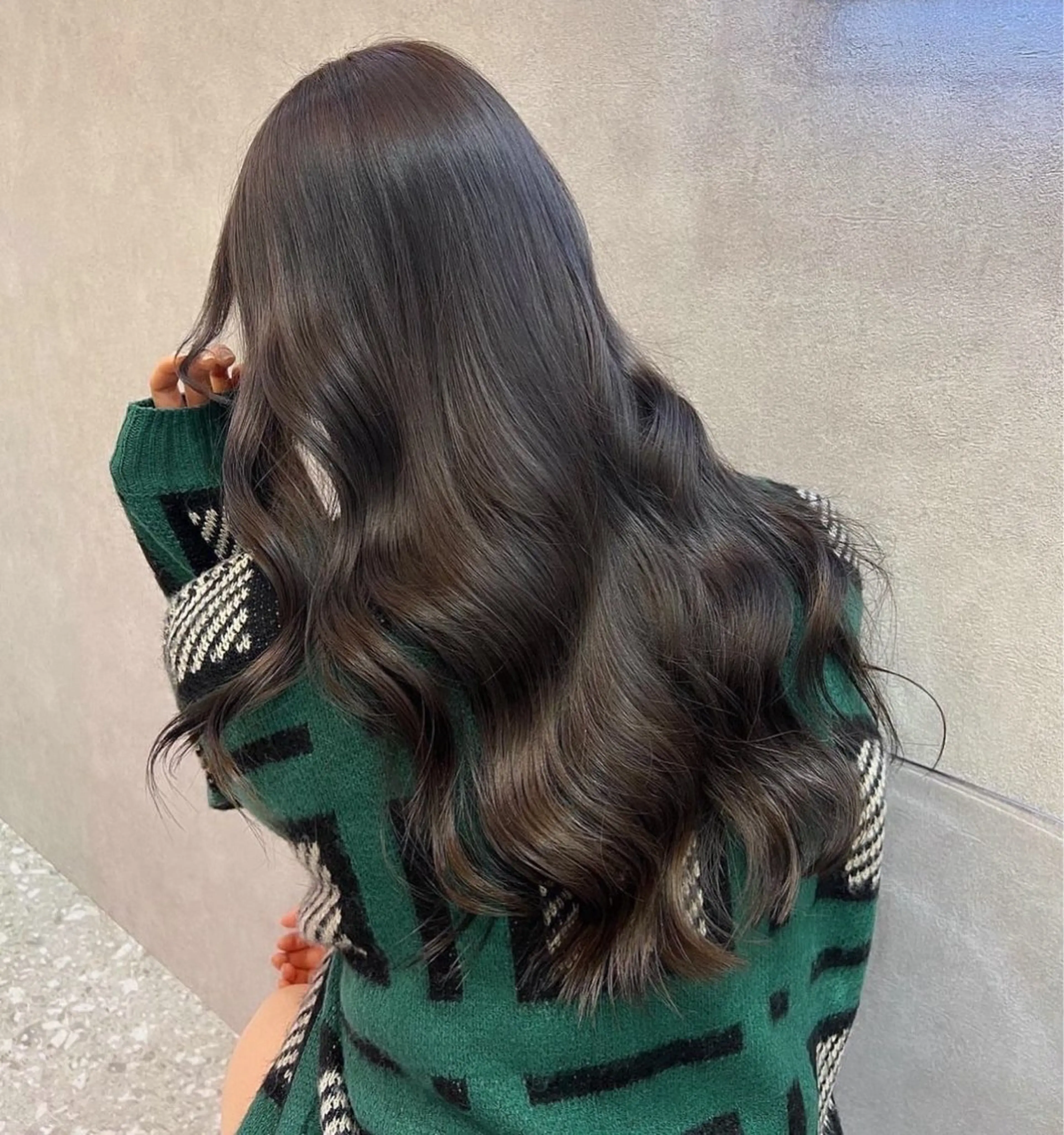 カラー ヘアカラー NAO 艶カラー🌙* :ﾟのヘアスタイル