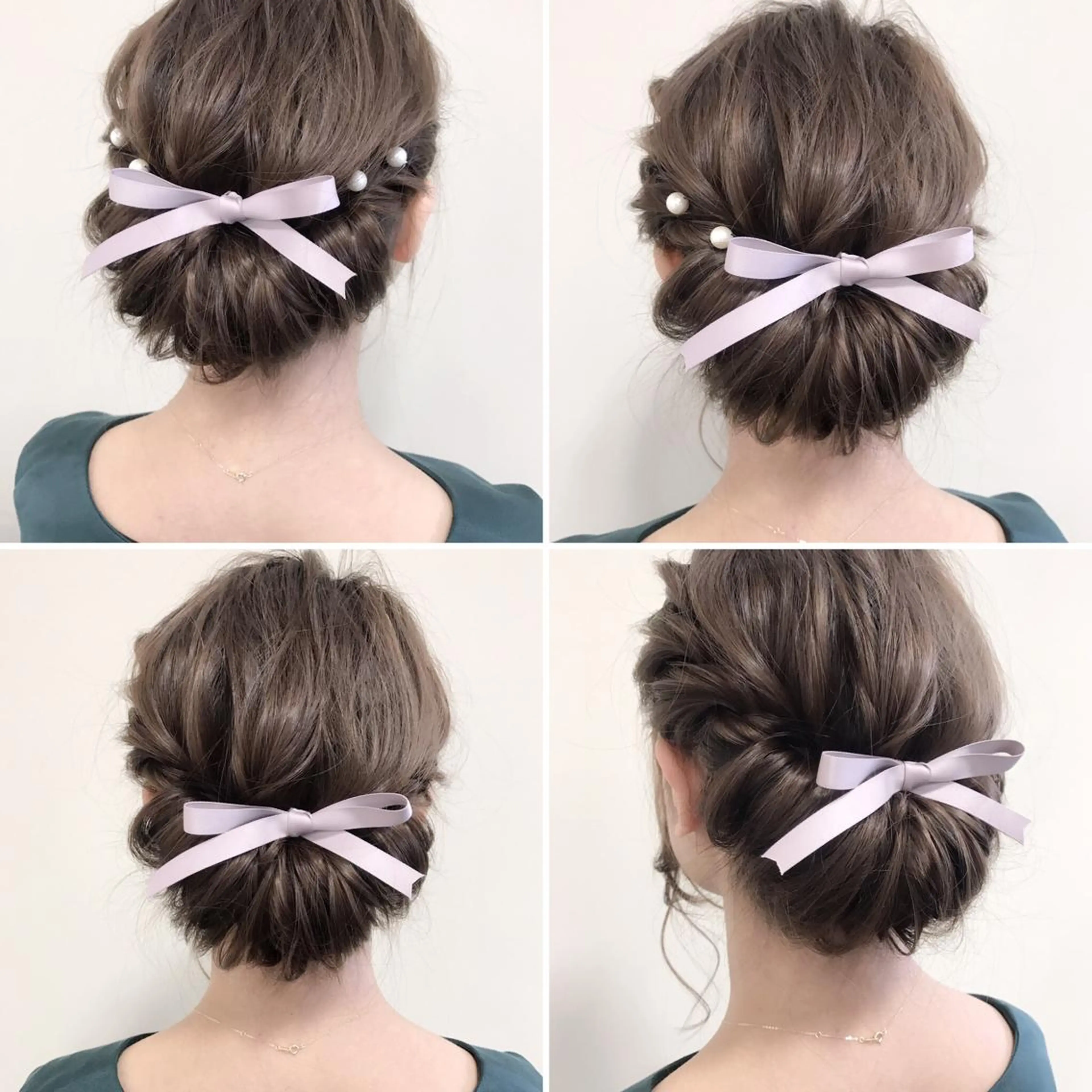 セミロング ヘアアレンジ 沢田 瞳のヘアスタイル