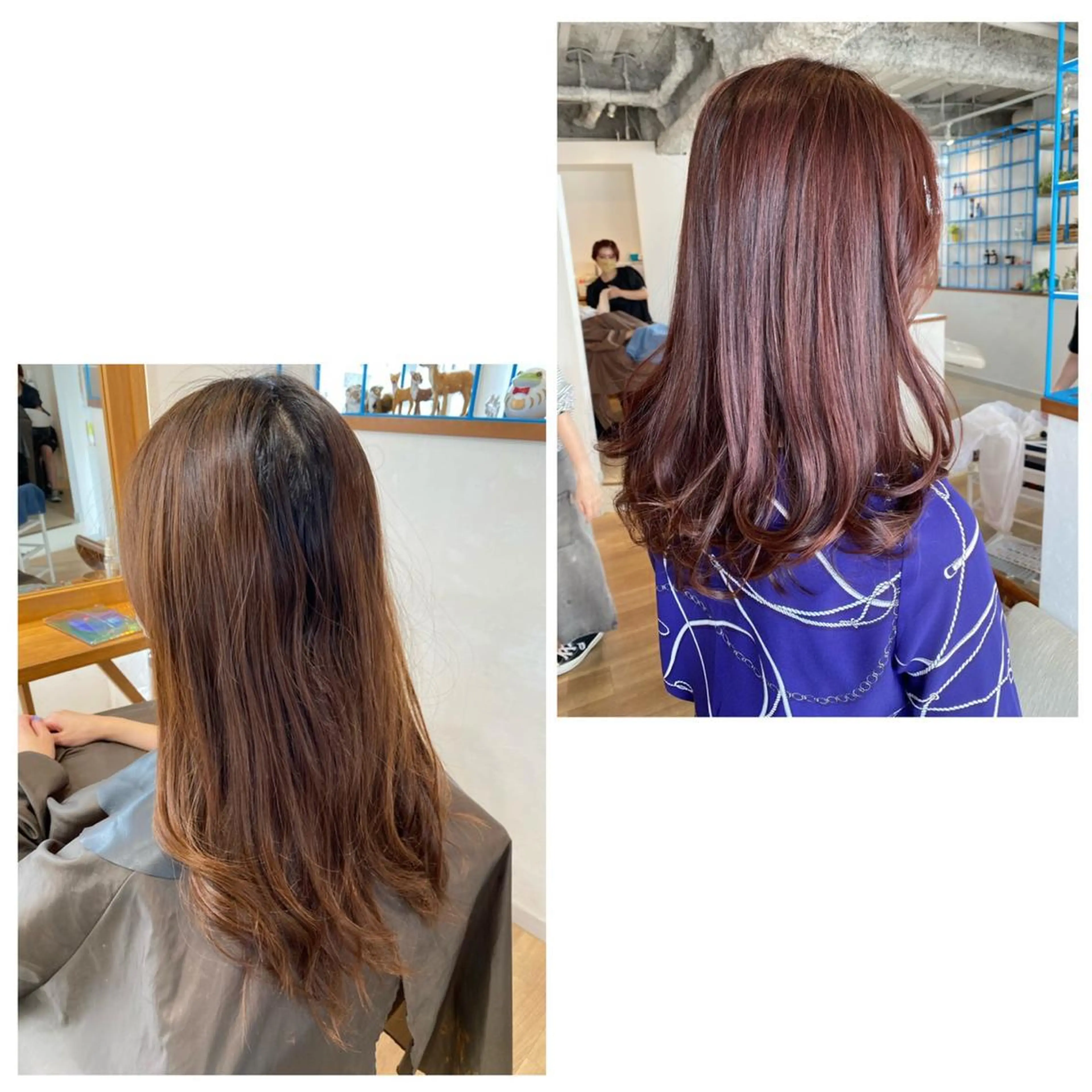 ロング 山中 かりんのヘアスタイル