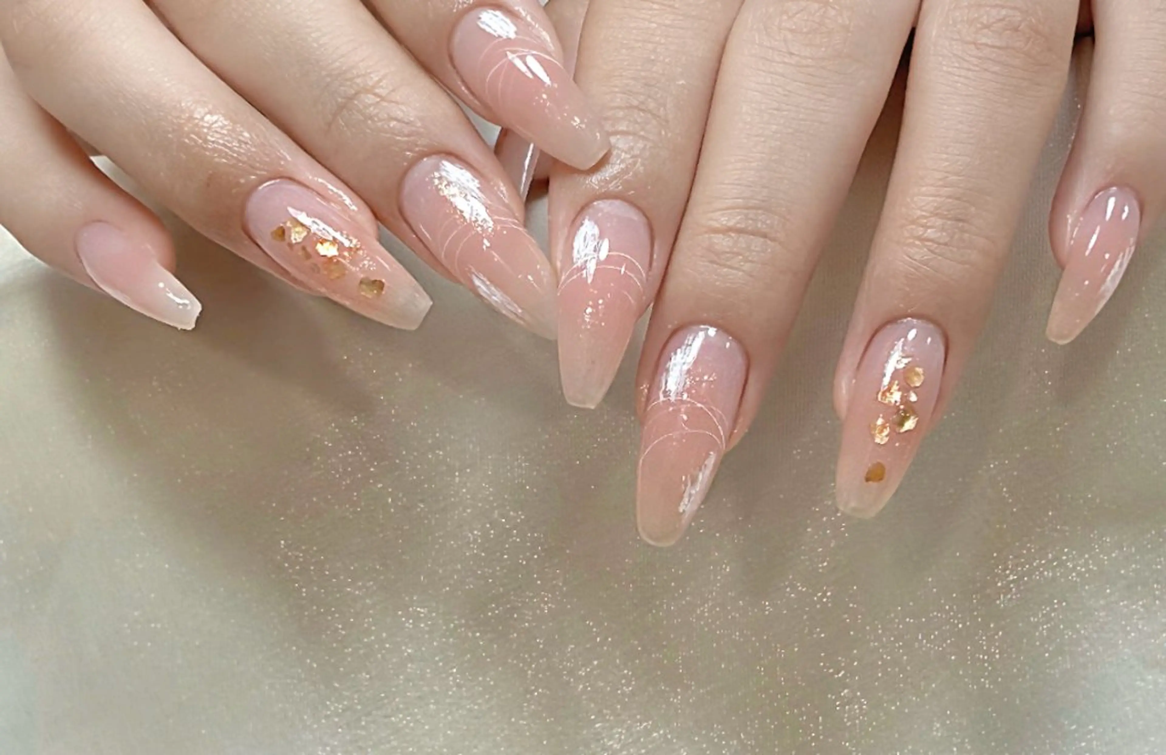 ネイル ハンドネイル Flower nailのネイルデザイン