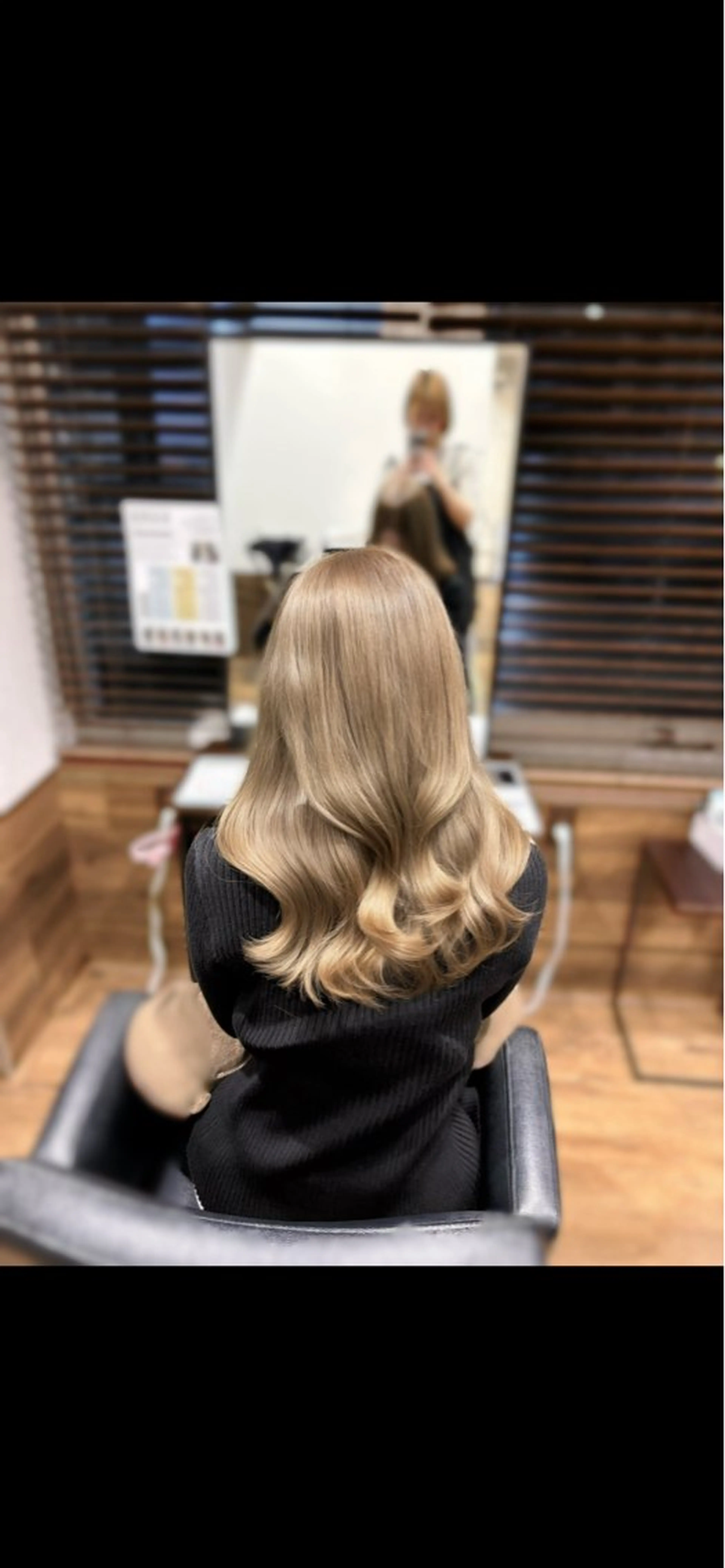 ロング ヘアカラー ❤️‍🔥ベージュカ ラー❤️‍🔥まゆかのヘアスタイル