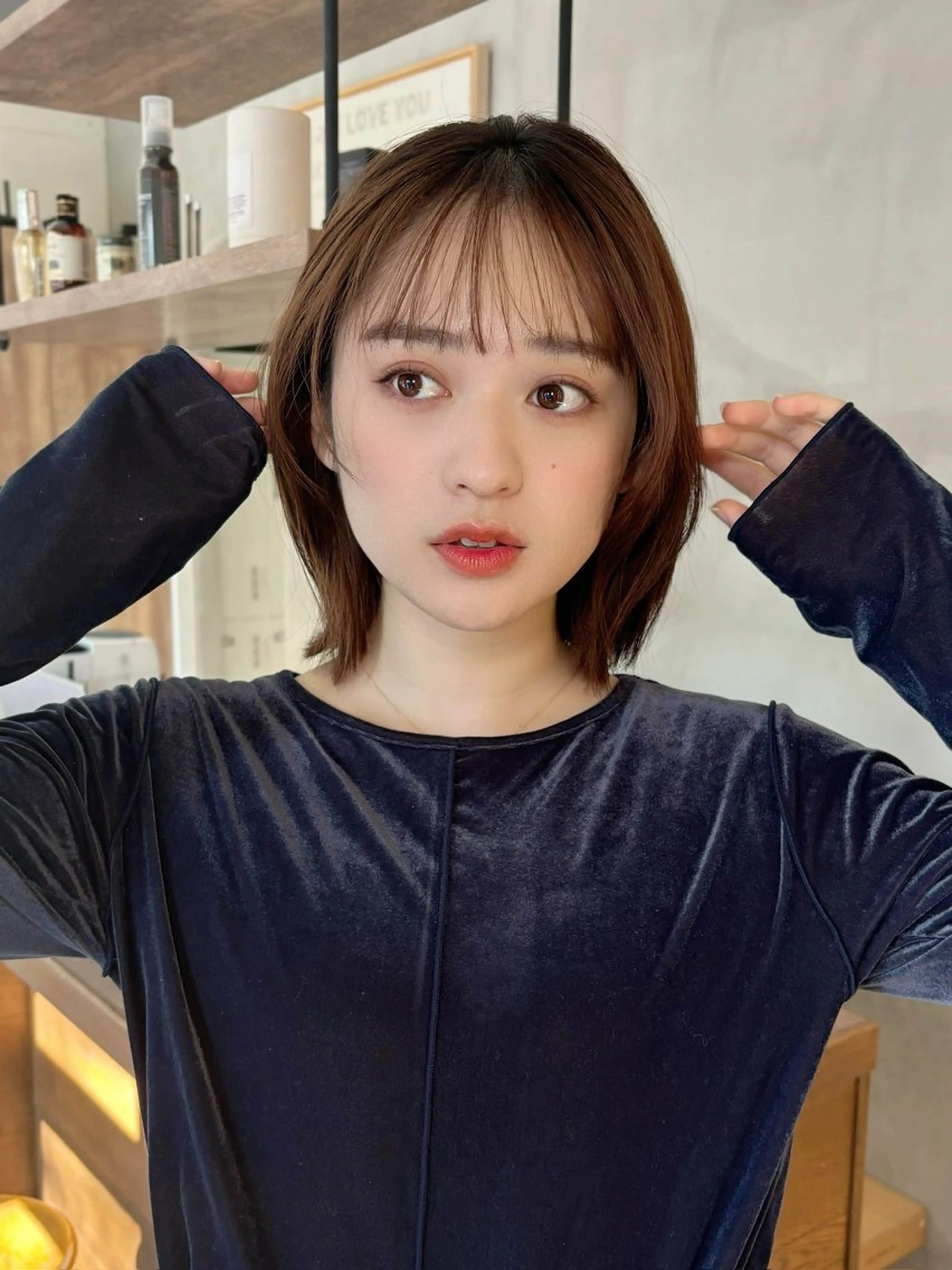 カラー [似合う小顔カット] 🪽MUNi恵比寿のヘアスタイル