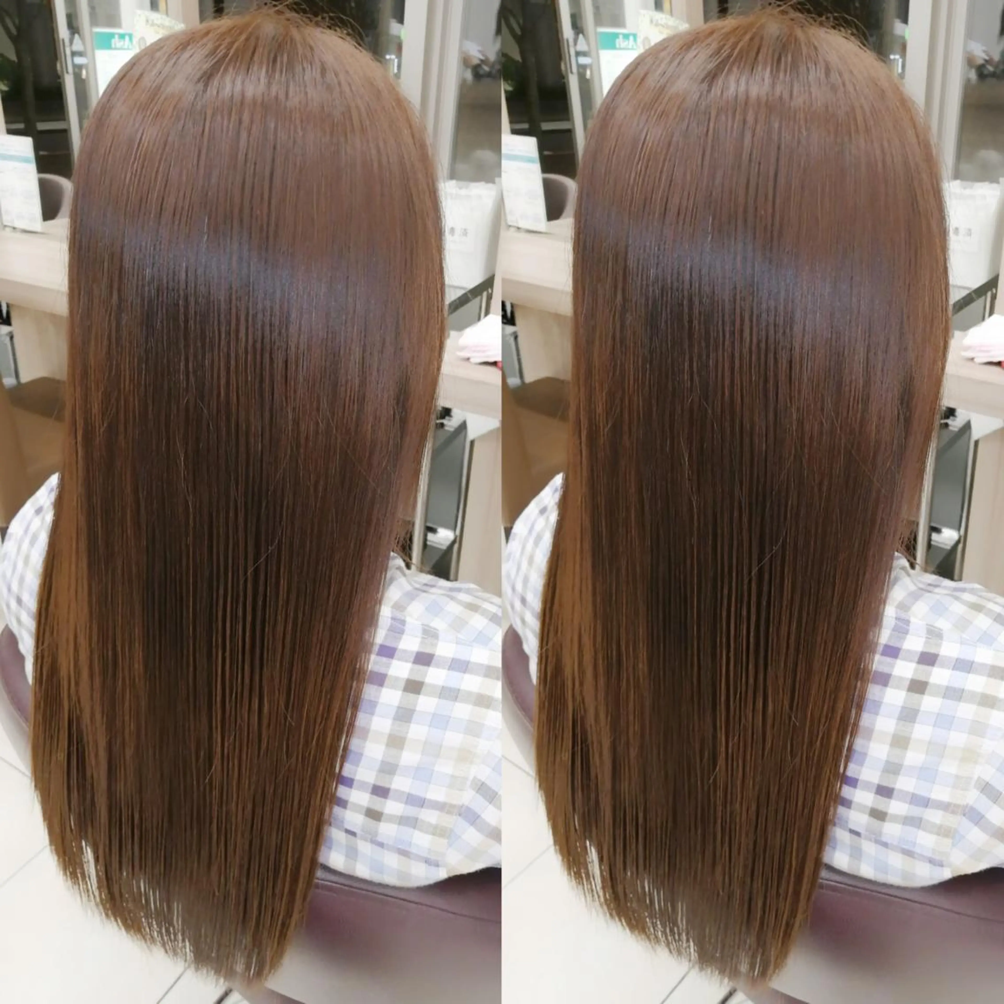 ロング パーマ ヘアアレンジ 縮毛矯正 盛れる韓国ヘア♡ 🌻鈴木花🌈のヘアスタイル