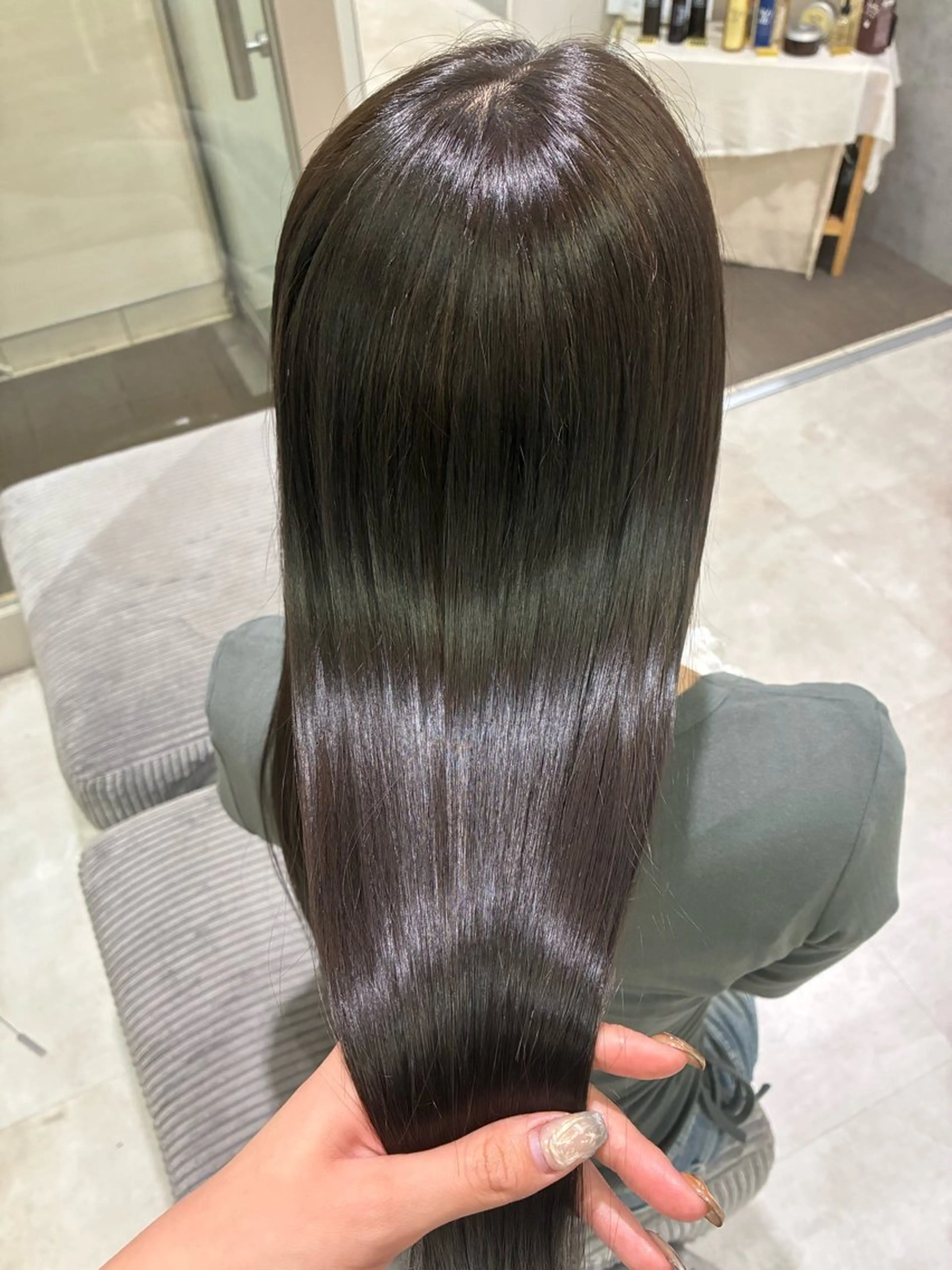 ロング ヘアカラー ボブ🎀髪質改善✨ karinaのヘアスタイル