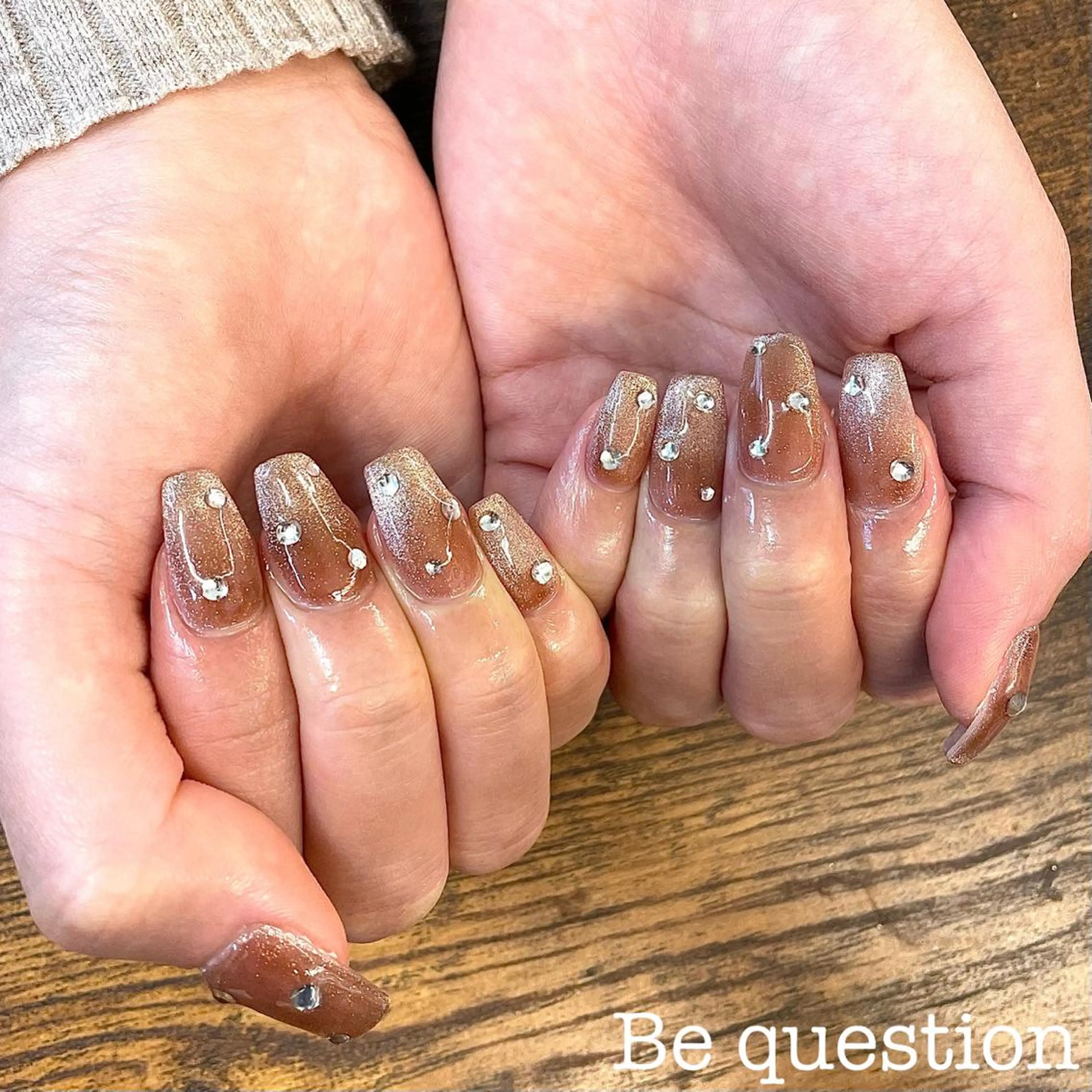 ネイル マグネットネイル ueki junのネイルデザイン