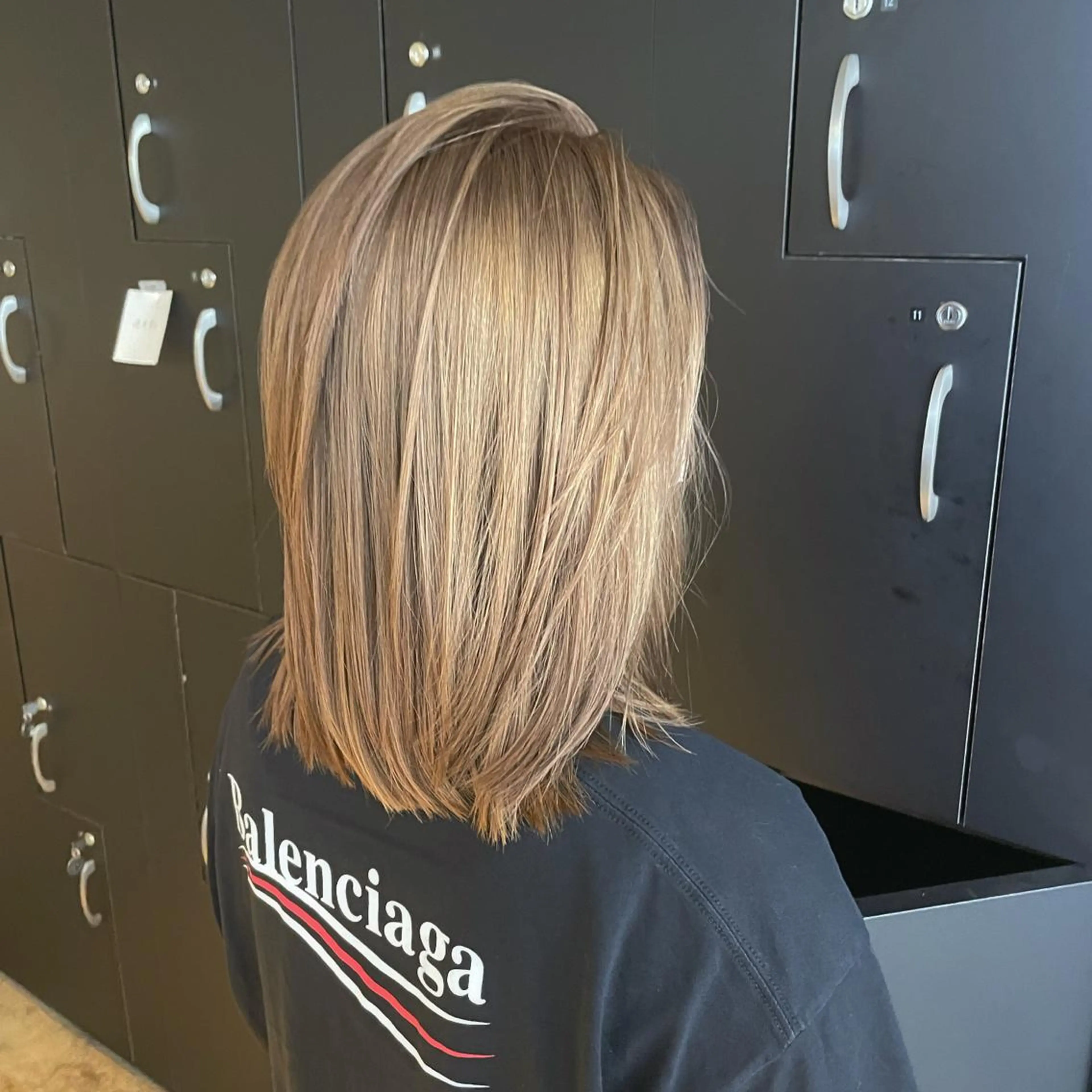 ミディアム カラー カット ヘアカラー トリートメント 北千住でカラーNo1 高橋優輔のヘアスタイル