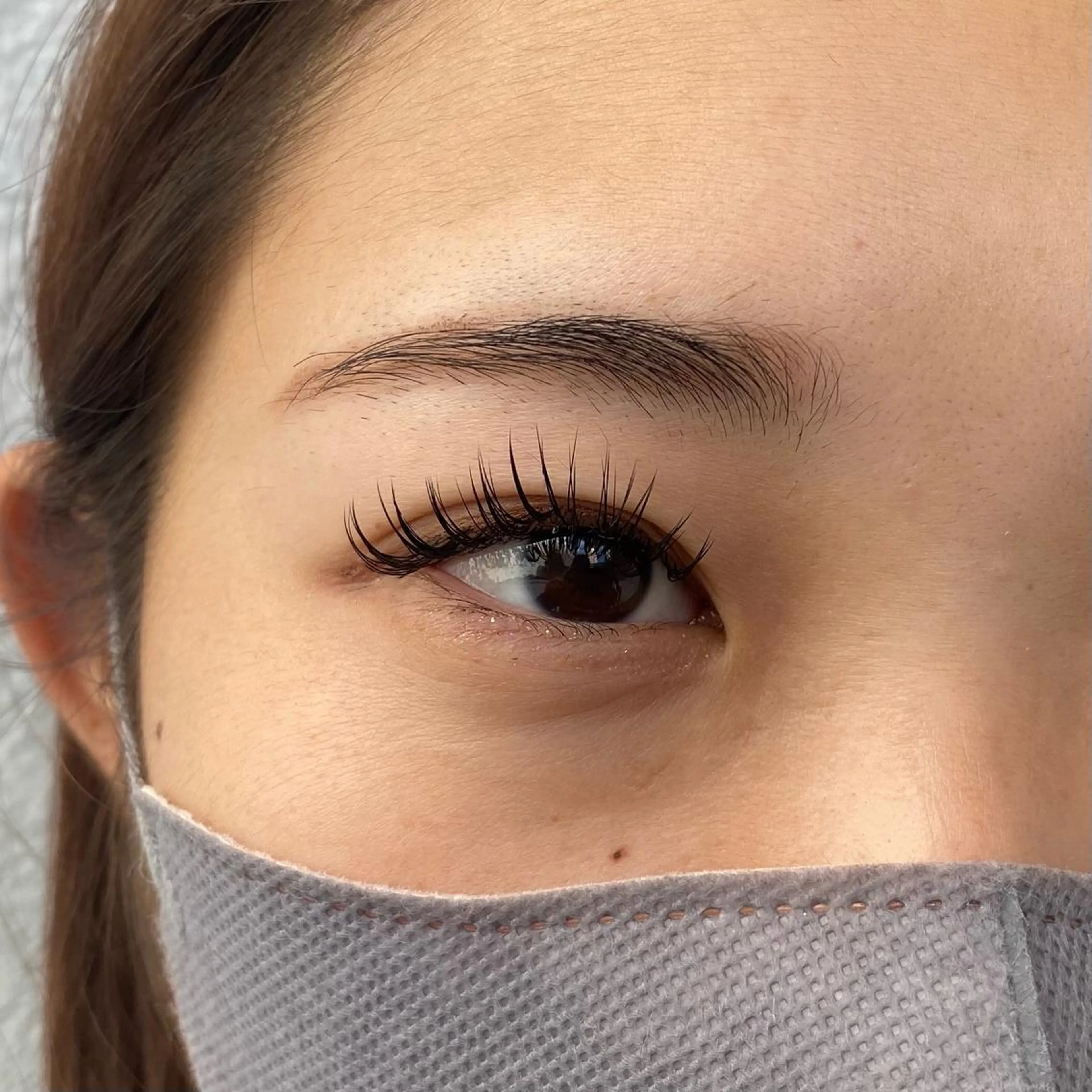 ぱっちり👀✨️まつ毛エクステ120本(他店オフ込)の写真