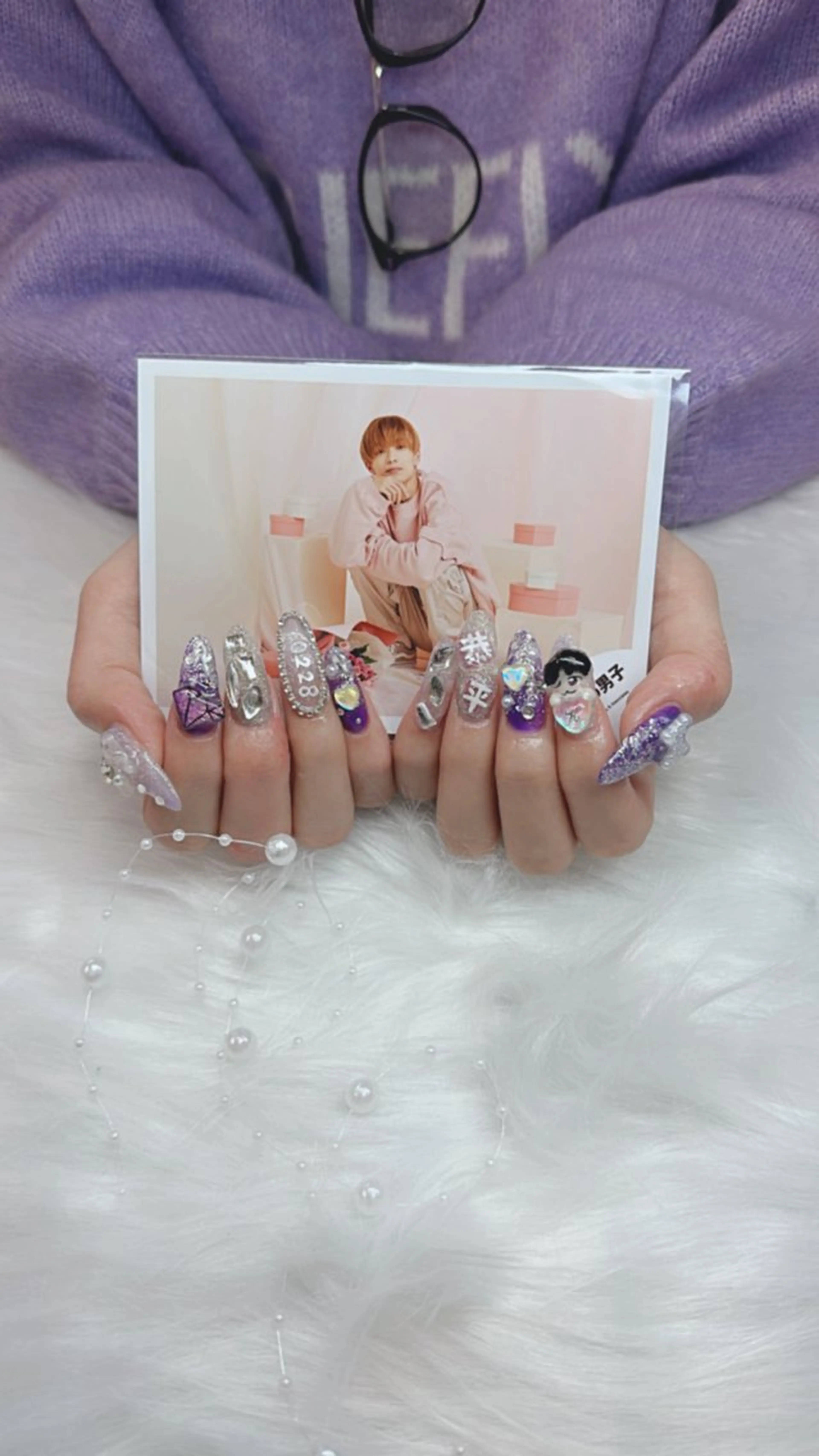 ネイル 中西 美羽のネイルデザイン