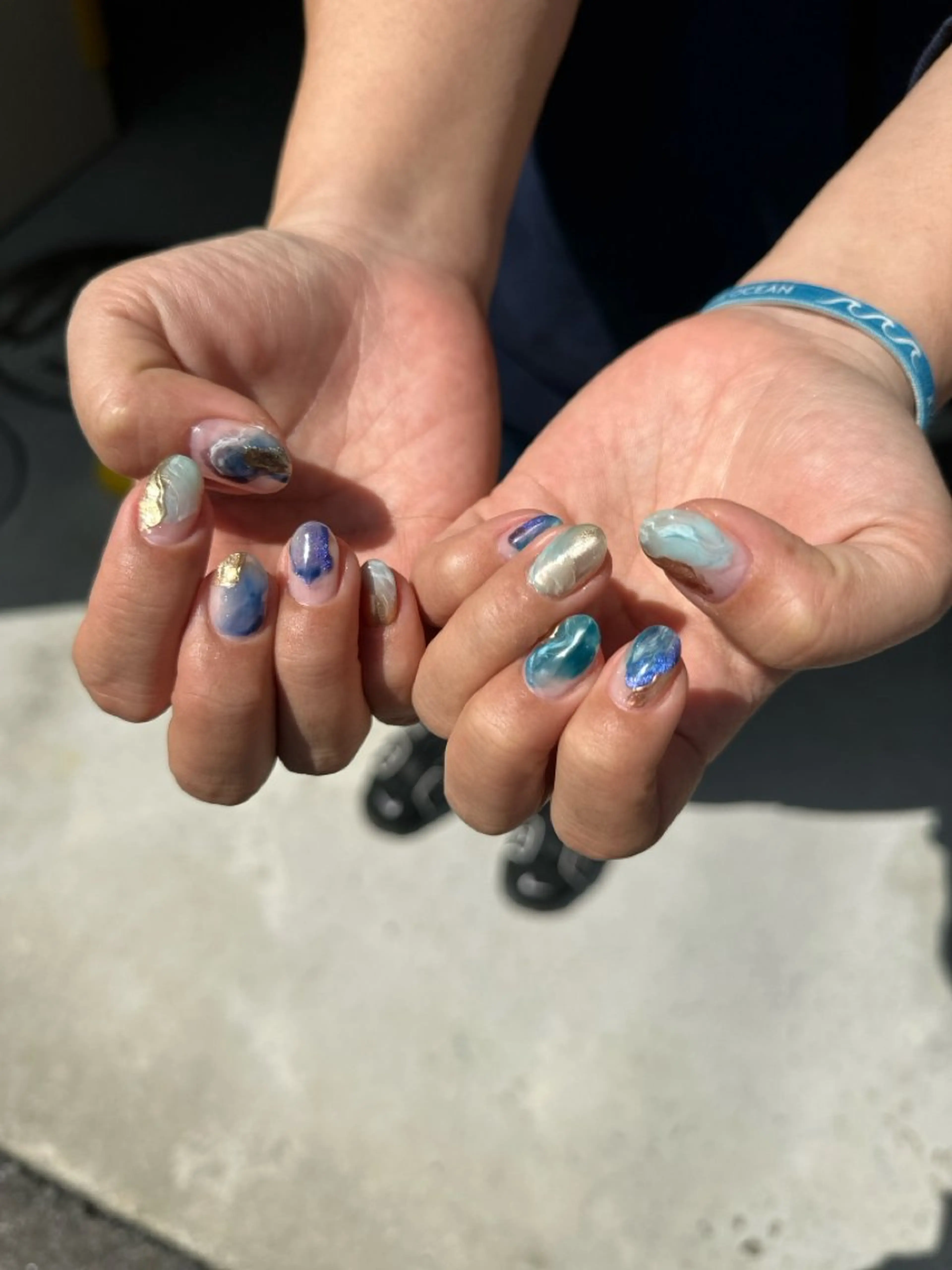 ネイル ハンドネイル nailsalon ∞ ﾐｶﾅﾙ ∞のネイルデザイン