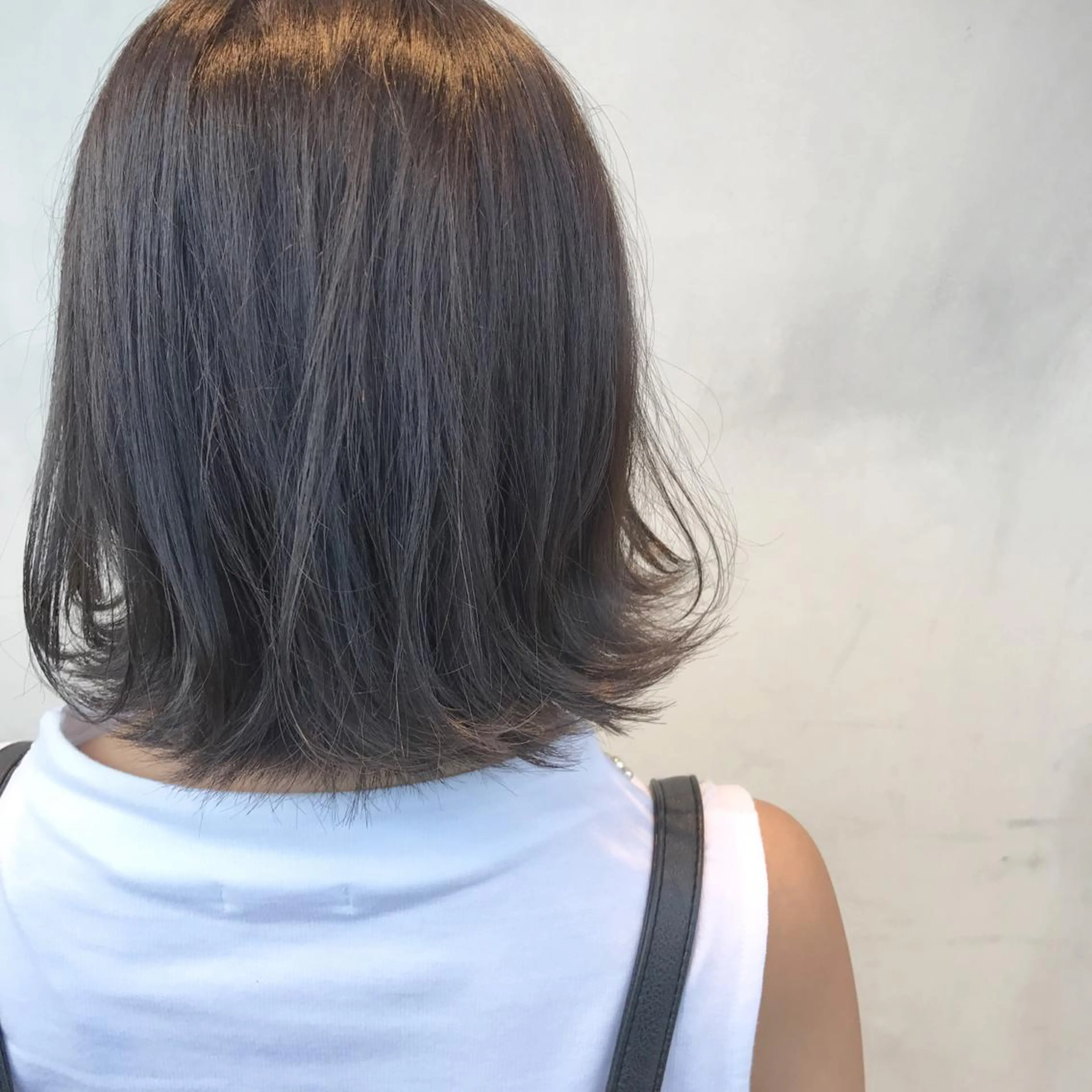 ショート カラー 切りっぱなしボブ ボブ 艶髪育成サロン 京橋　shinのヘアスタイル