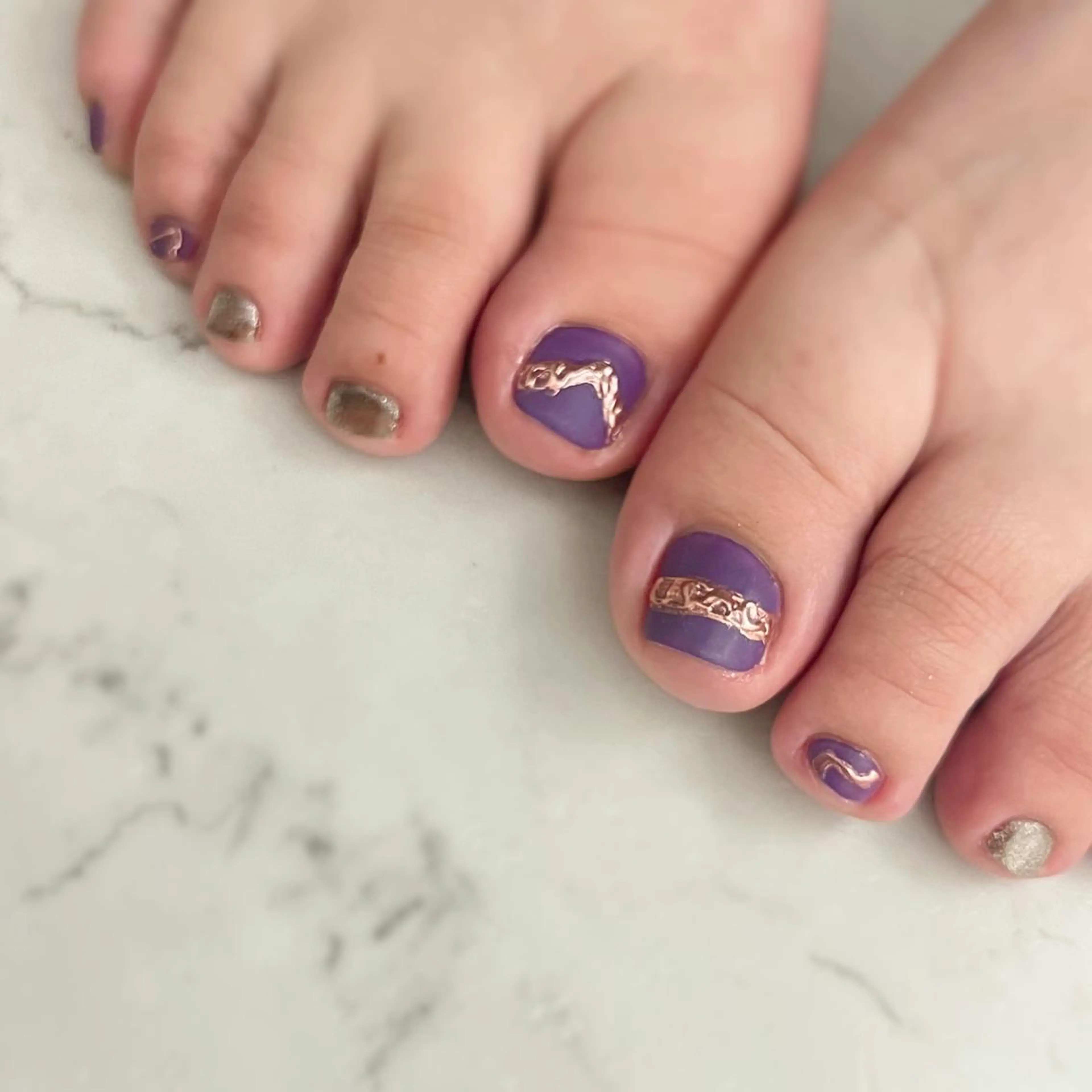 ネイル ジェルネイル マットネイル フットネイル nail salon Regaosのネイルデザイン