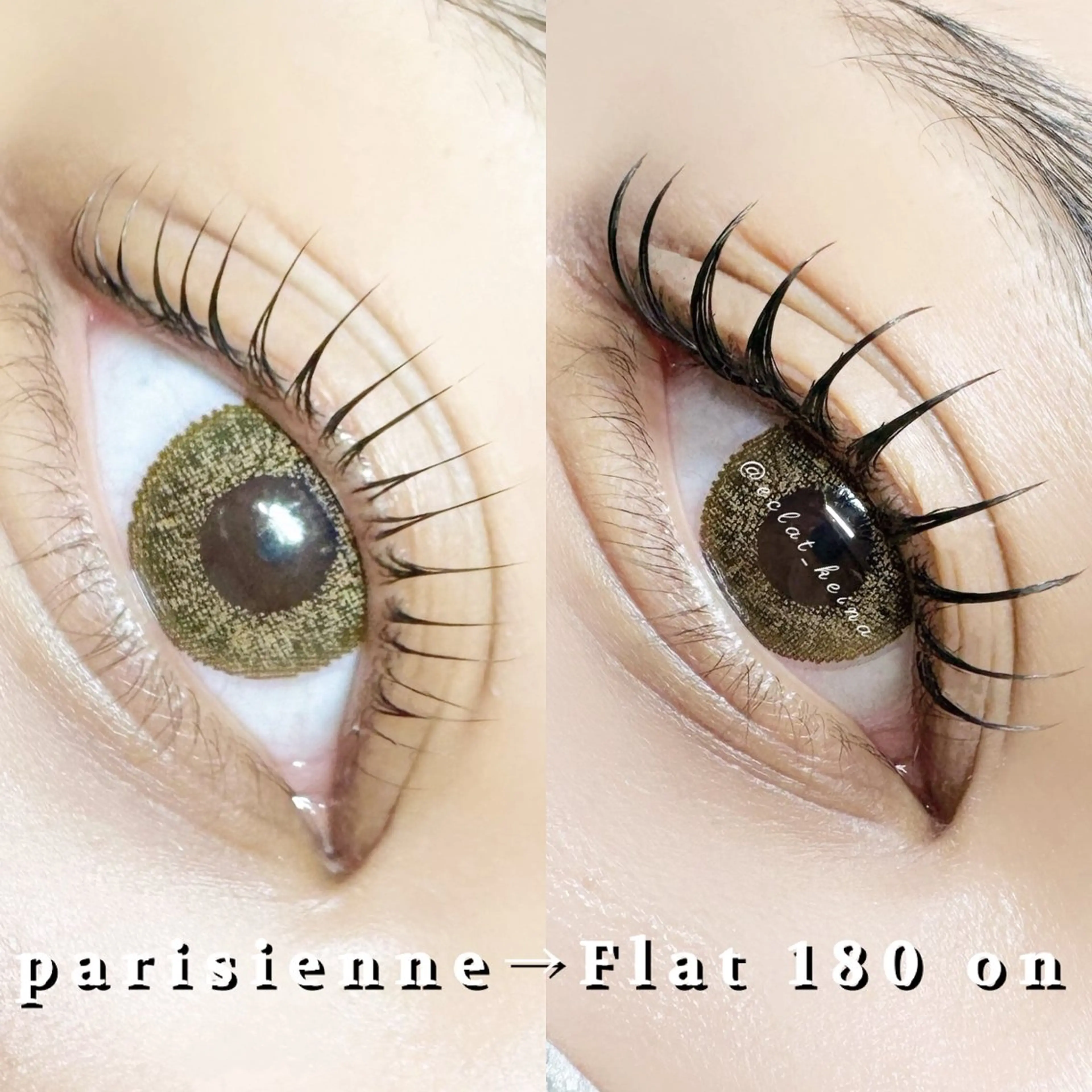 マツエク・マツパ 松沢 慧娜のマツエク・マツパデザイン