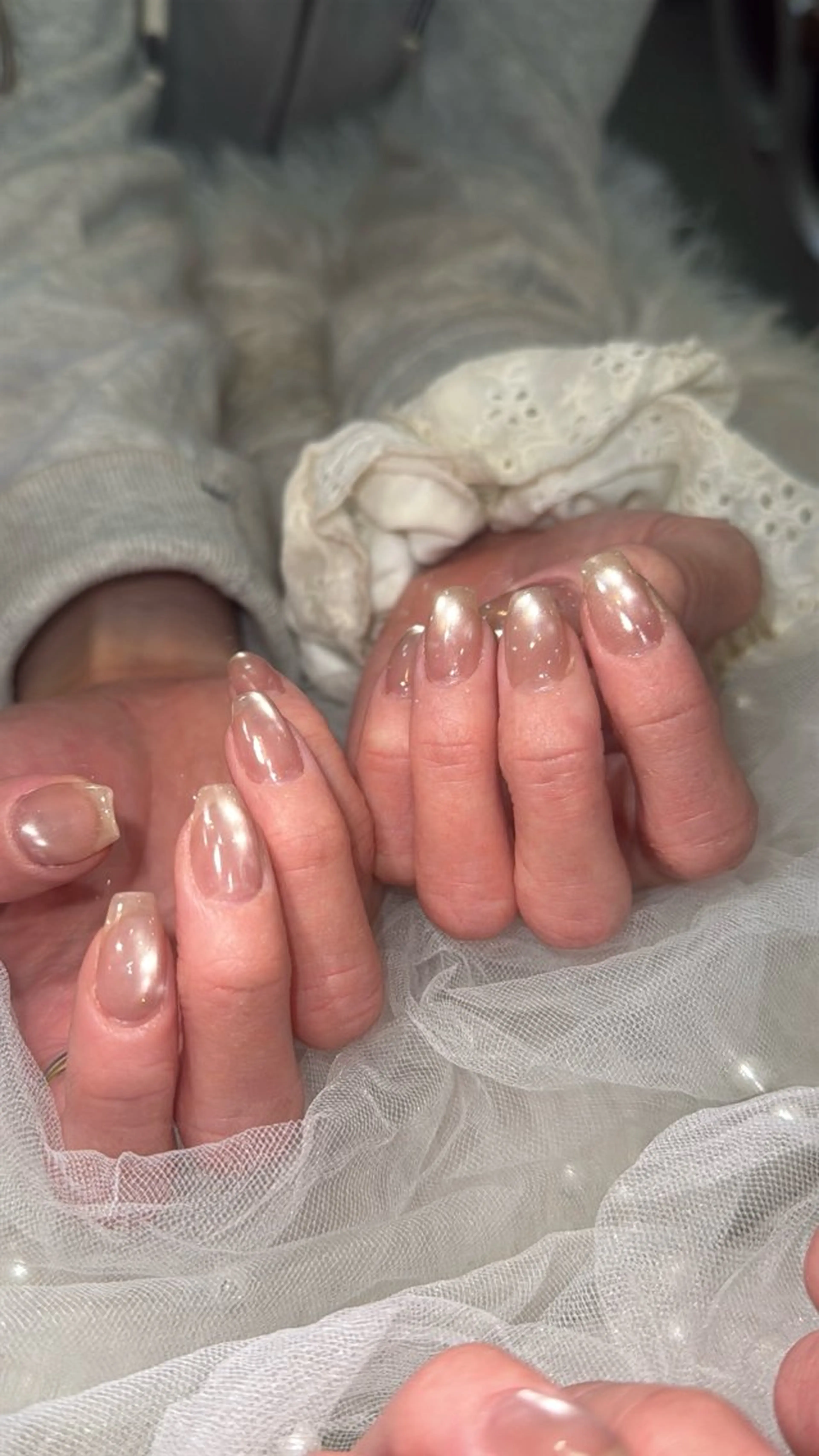 ネイル フラッシュネイル フットネイル フレンチネイル 韓国ネイル マグネットネイル ハンドネイル SAKU nail 作島茜のネイルデザイン