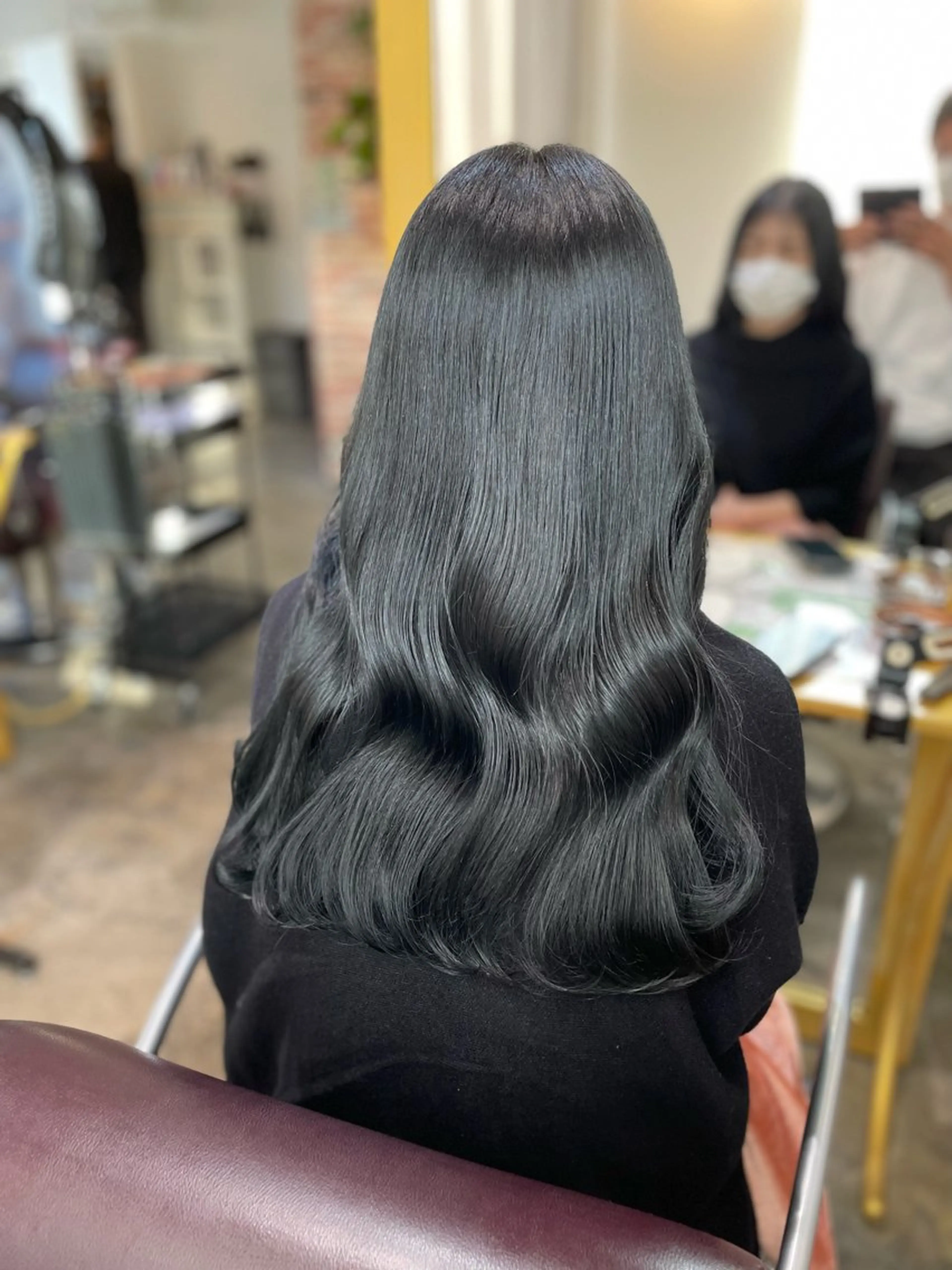 ロング カラー カット ヘアカラー 縮毛矯正 トリートメント 心斎橋/縮毛矯正/ 髪質改善　吉見勇亮のヘアスタイル