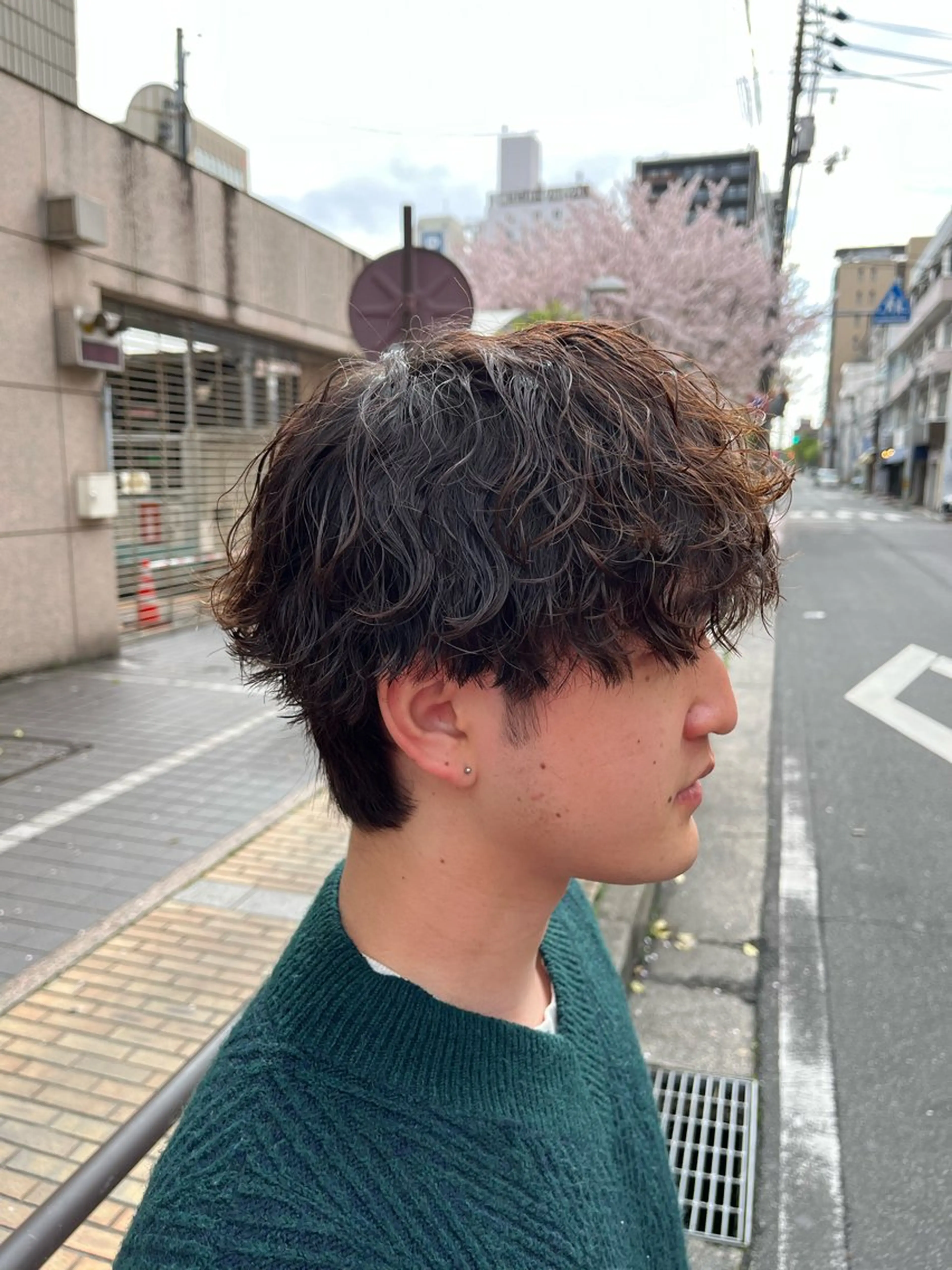 パーマ メンズ メンズパーマ 波巻きパーマ カット パーマ 【メンズパーマ専門】 質感職人/牧野成瀬のヘアスタイル