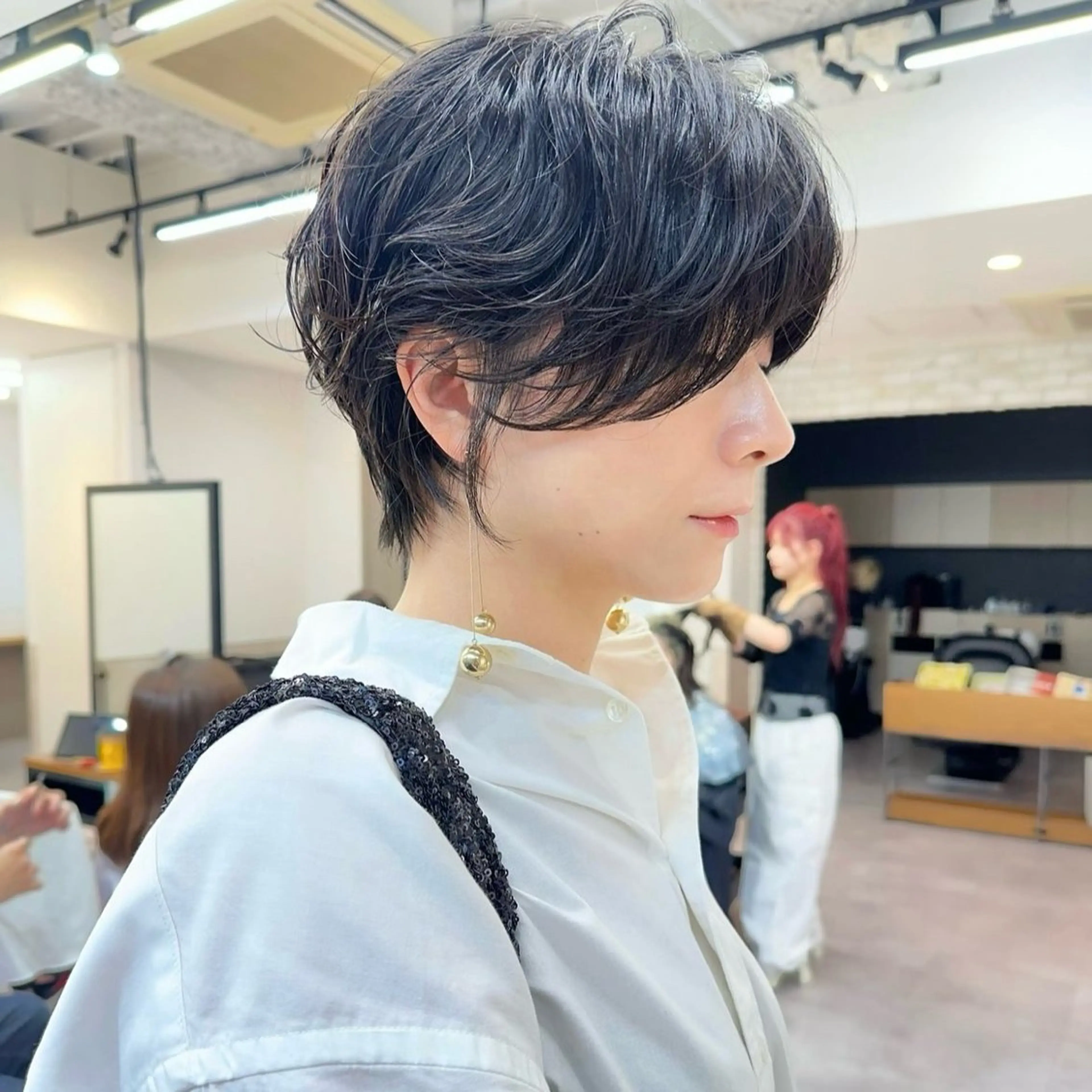 ショート パーマ ショートボブ ハンサムショート ボブ ショートヘア sand瀧川真平 /ショートヘア/ボブのヘアスタイル