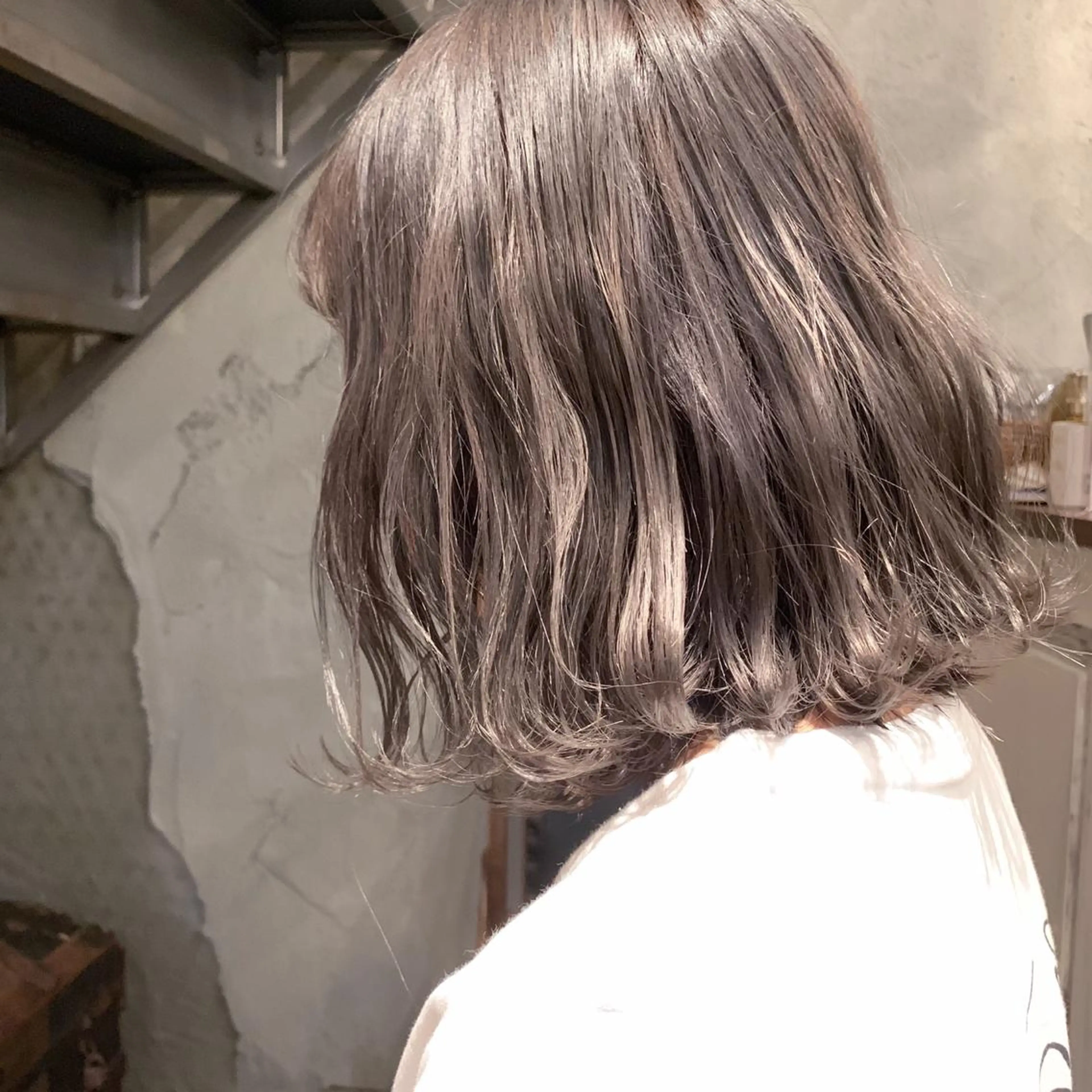 ミディアム カラー ブロンド 透明感カラー ダブルカラー 鎌田卓也/髪質改善 /透明感カラーのヘアスタイル