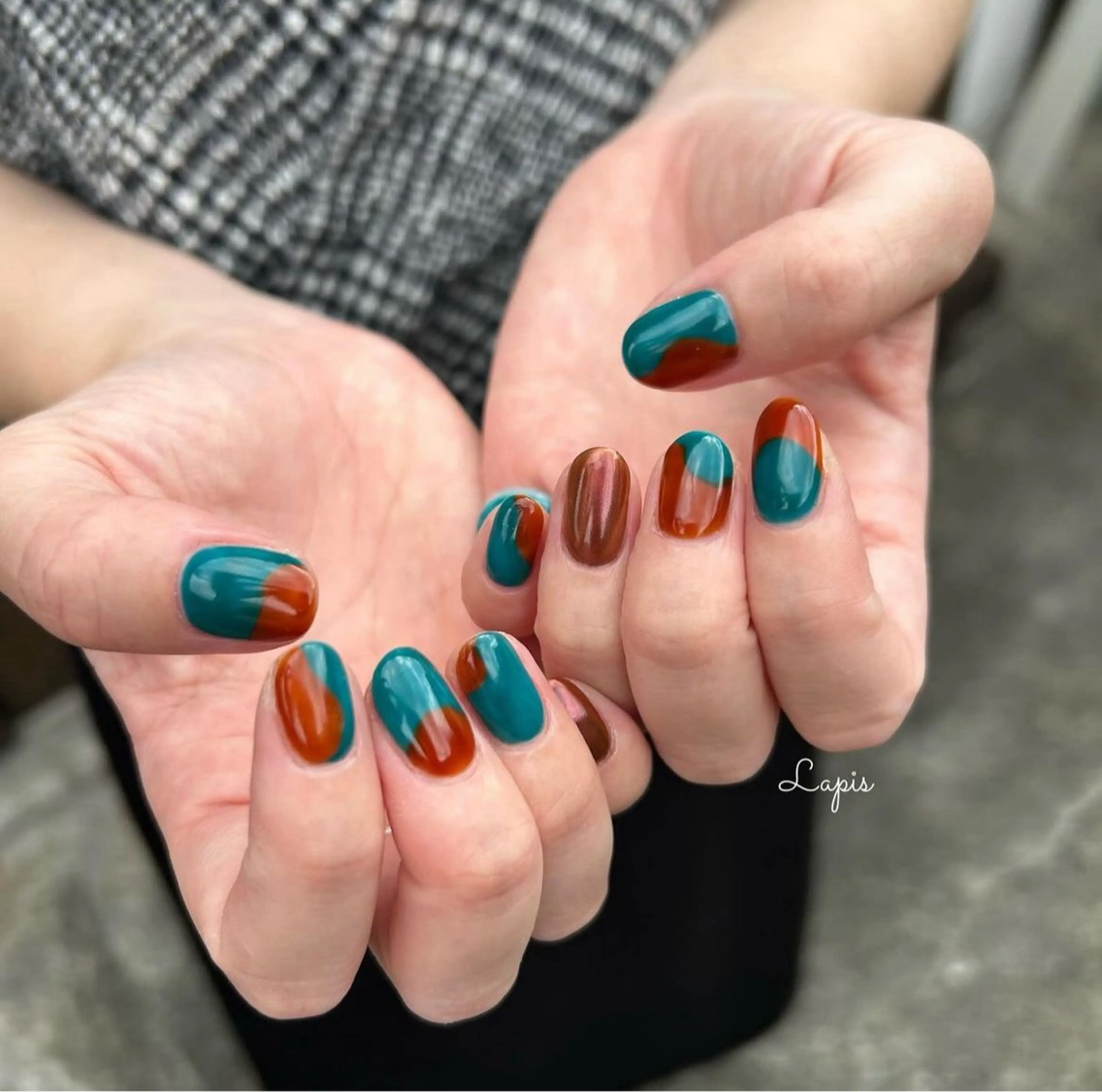 ネイル ハンドネイル Lapis *のネイルデザイン