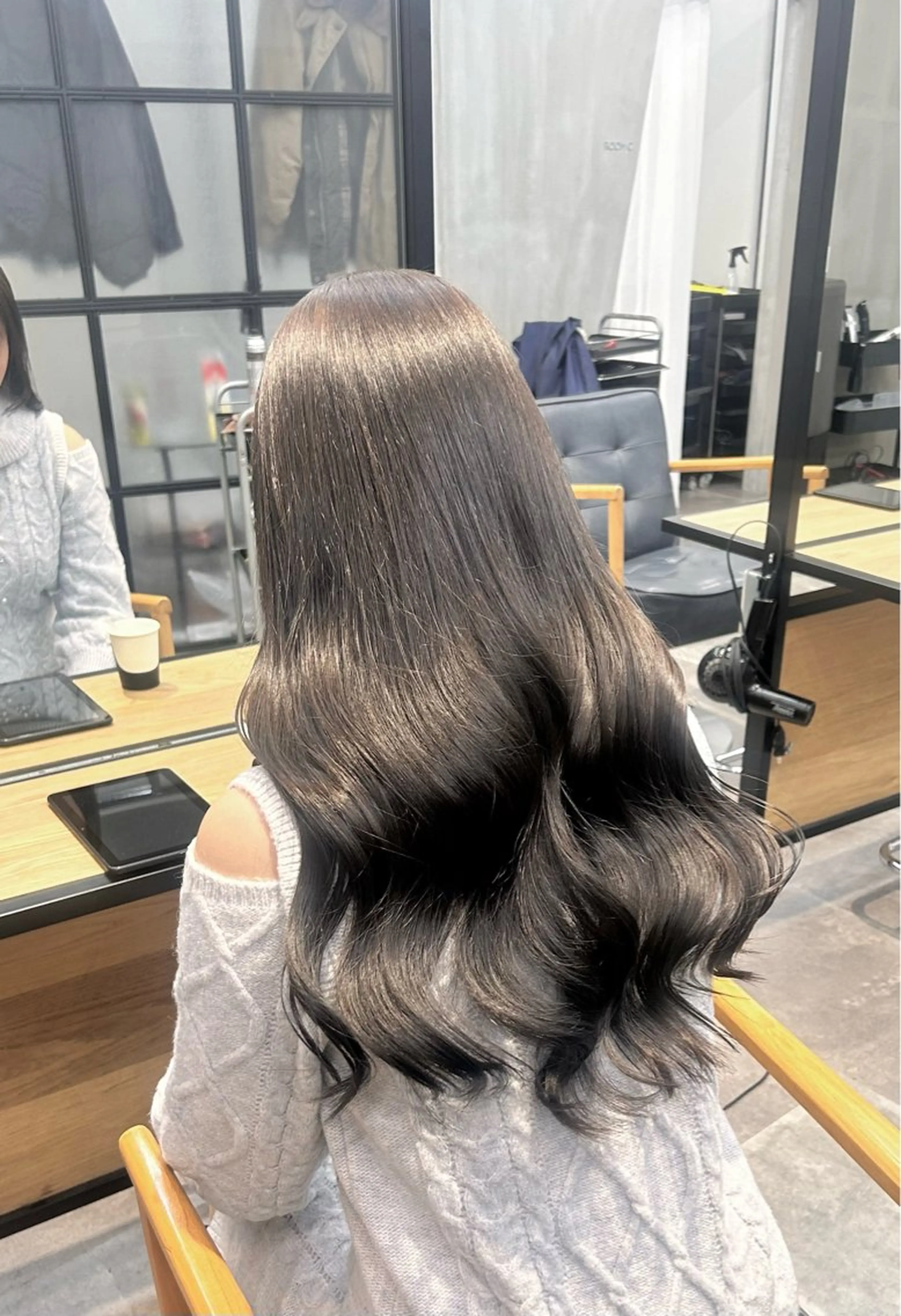 ロング カラー 韓国×髪質改善カラー 💎hinaのヘアスタイル