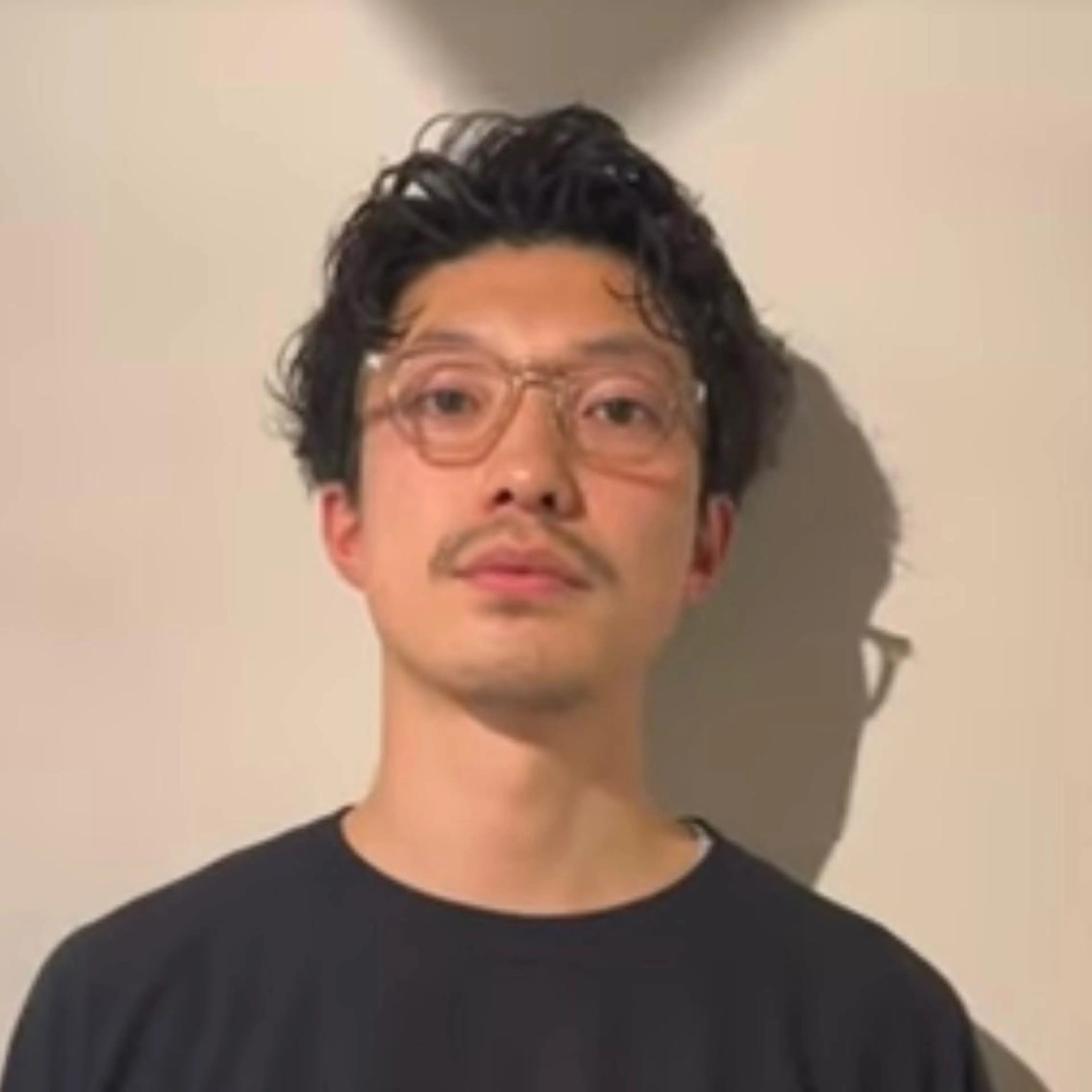 パーマ メンズ 韓国ヘア/wカラー レイヤー/RIN🎀のヘアスタイル