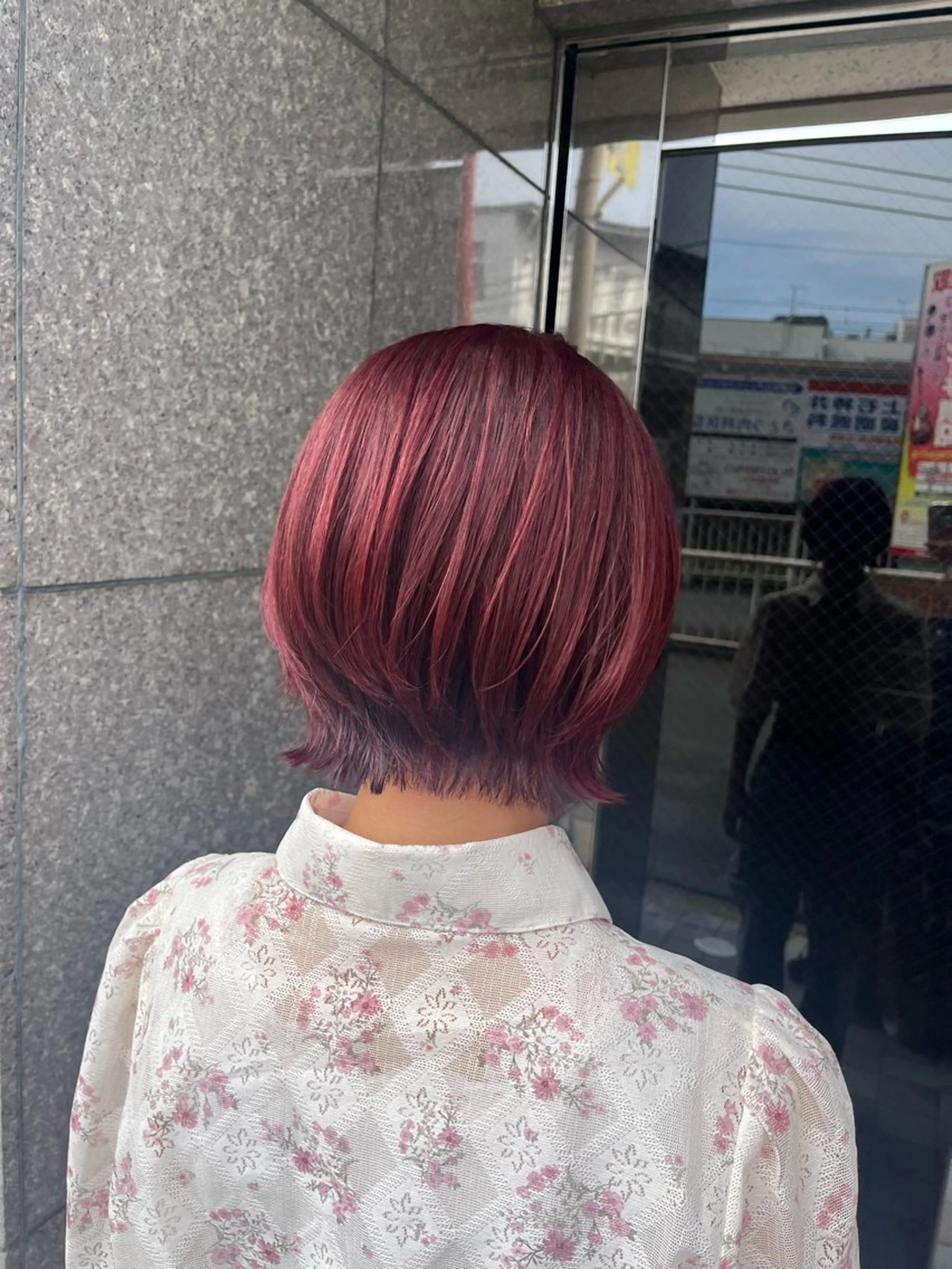 ショート ショートボブ ショートレイヤー ボブ レイヤーカット ショートヘア 【こっくりカラー】 🤎Umi‪🤎のヘアスタイル