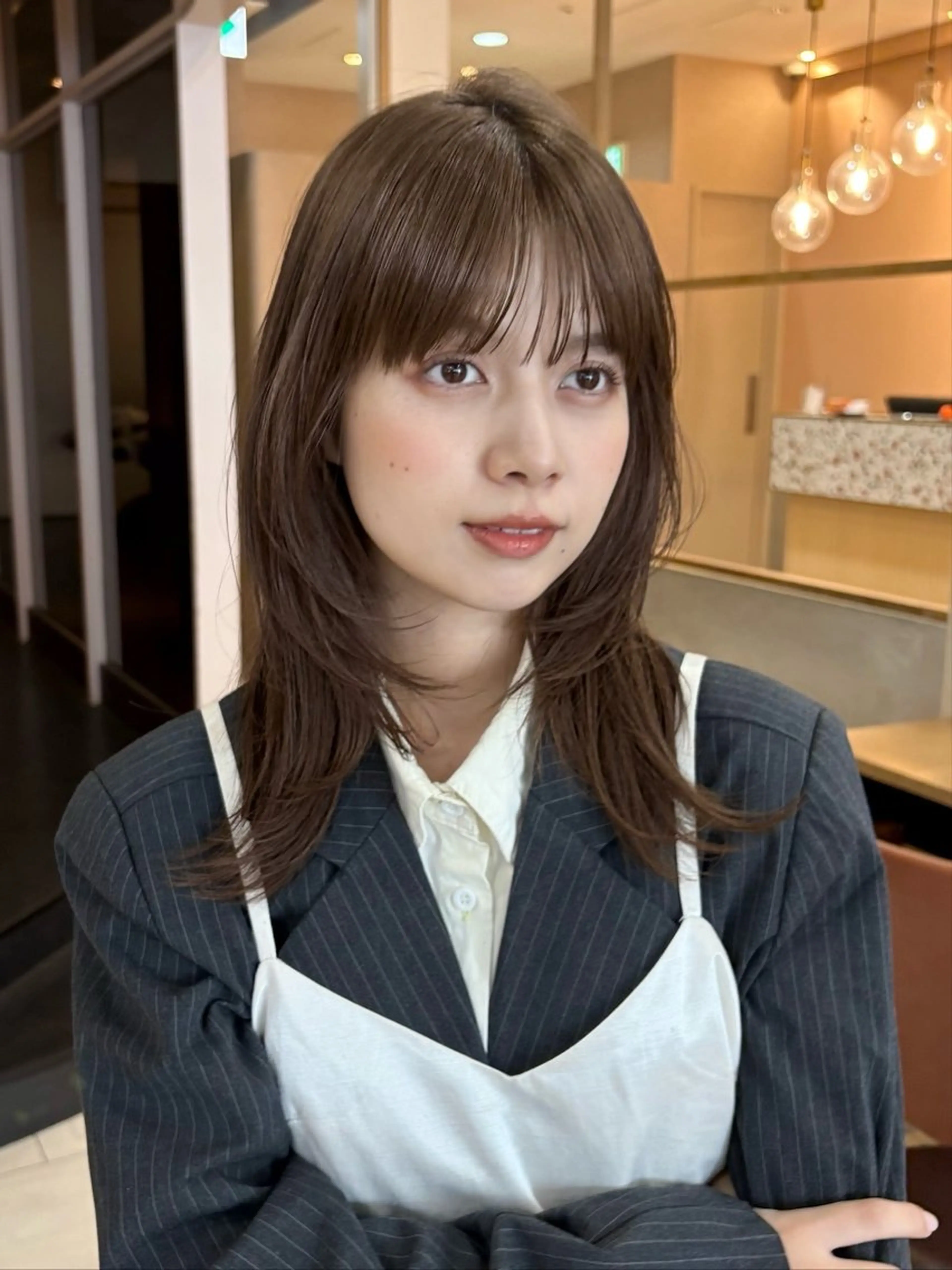 【🎀平日限定クーポン🎀】🤍似合わせカット+カラー🤍の写真