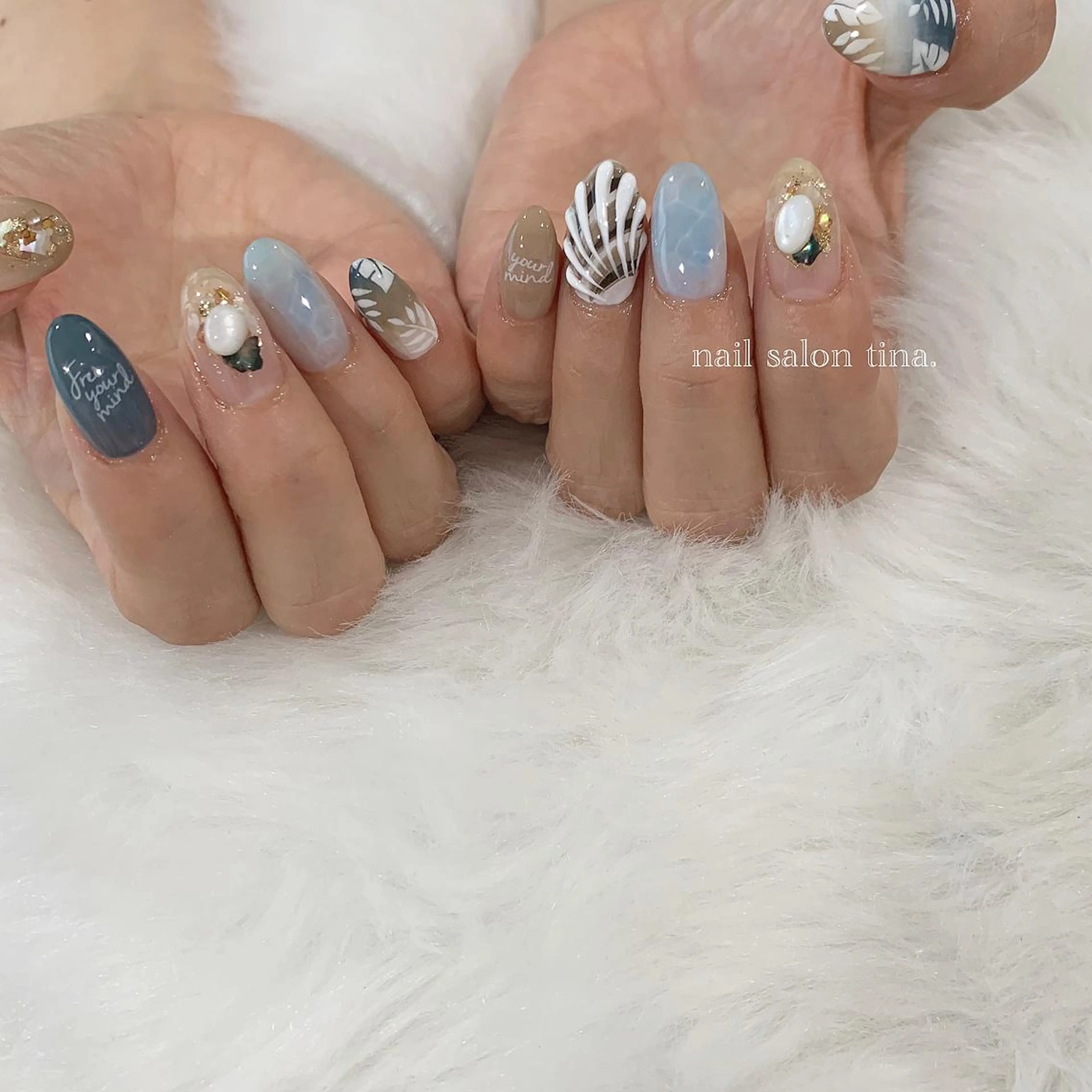 ネイル nail salon tina.所属・中山 はづきのネイルデザイン