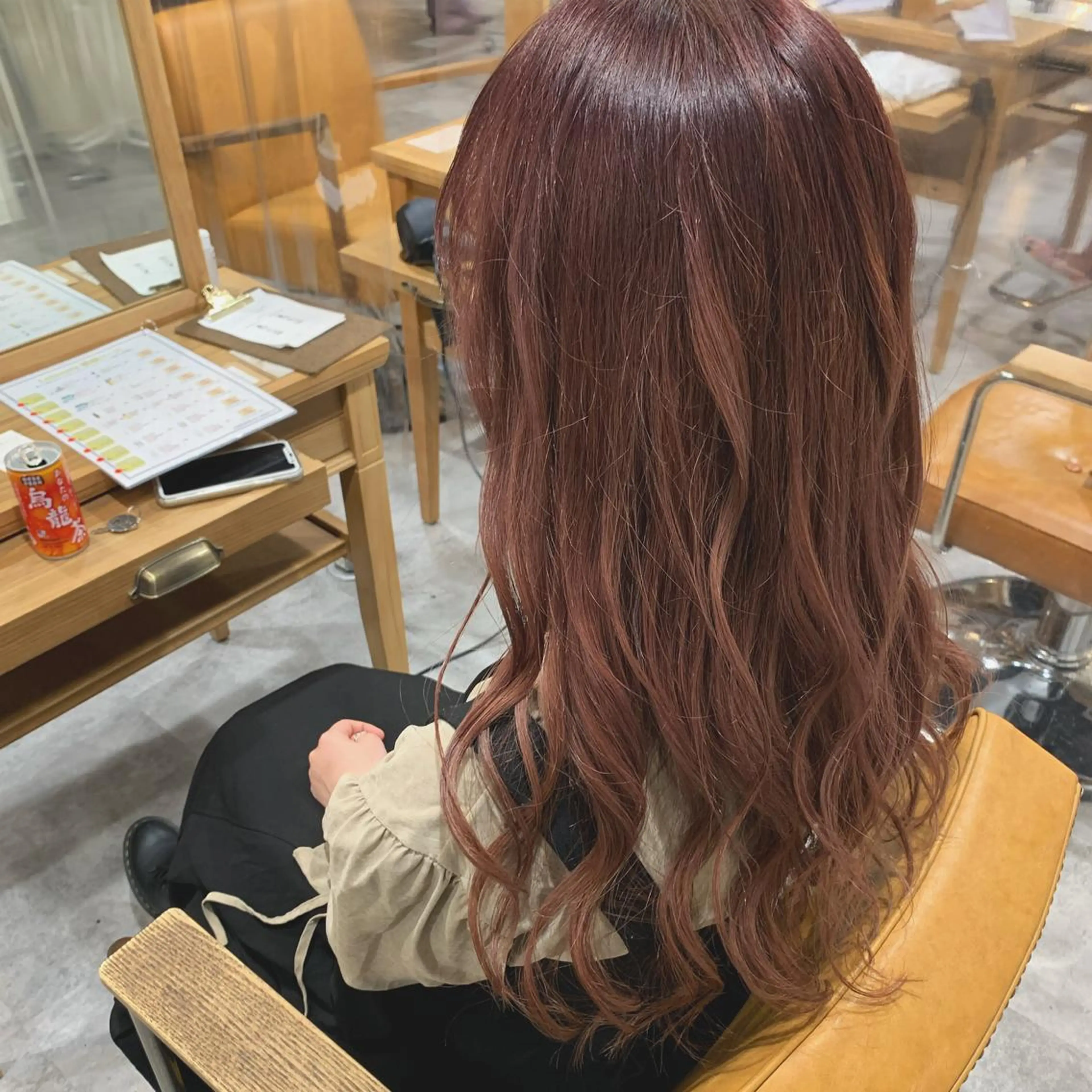 セミロング ブリーチ/アレンジ 天満/chihiroのヘアスタイル